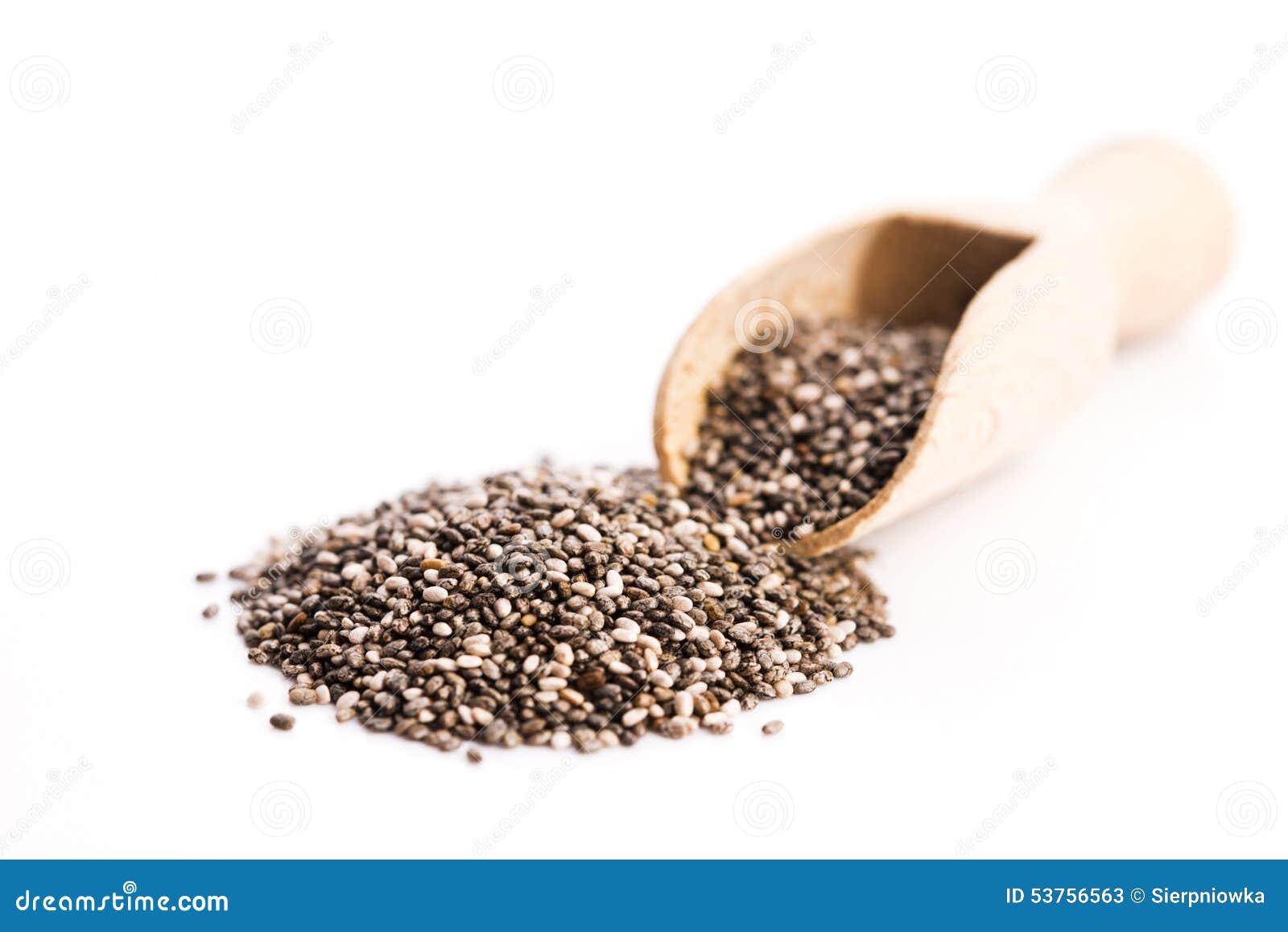 Chia seeds stock image. Image of nutrient, large, health 53756563