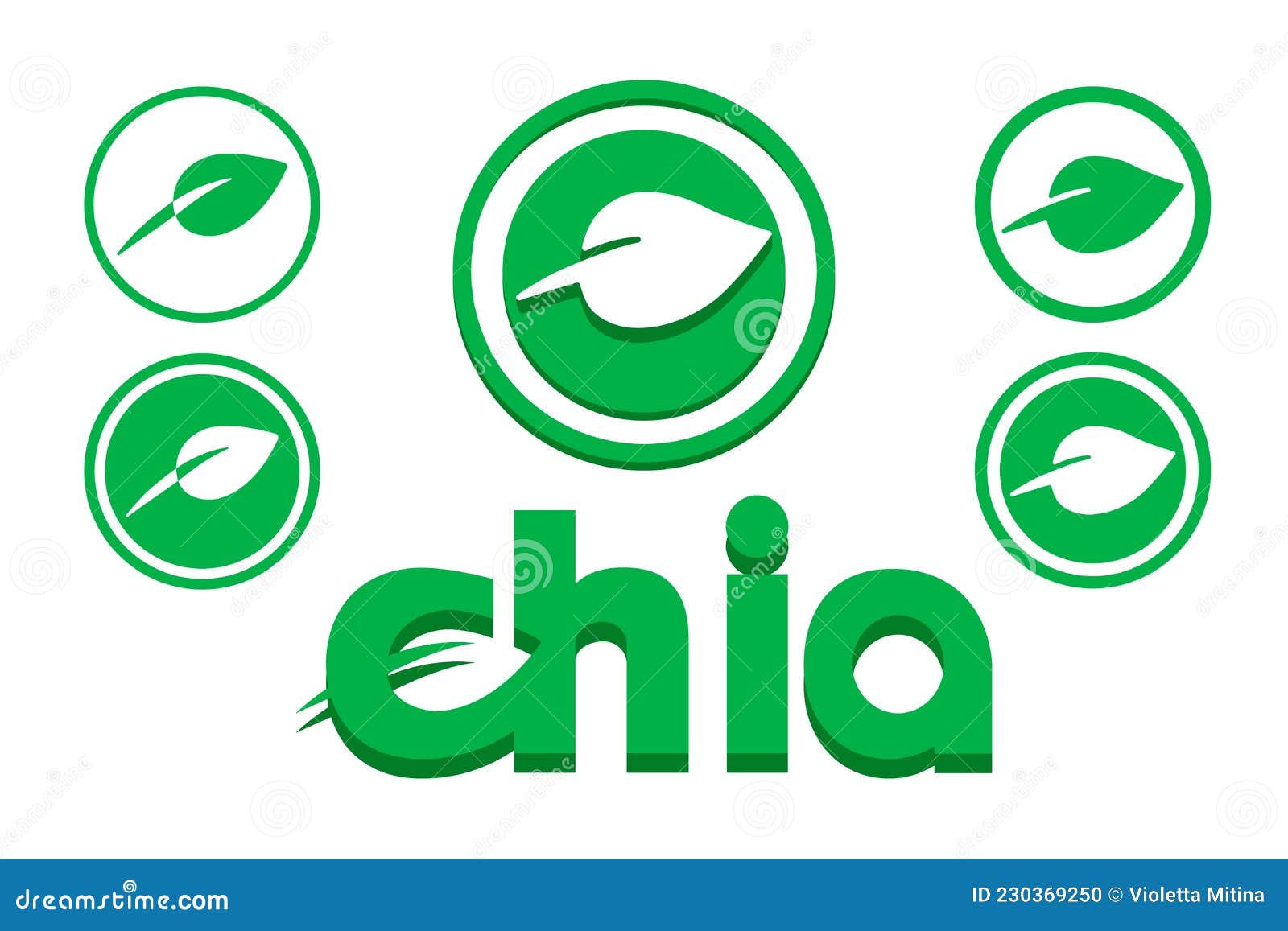 chia computer  logo text icon author's development