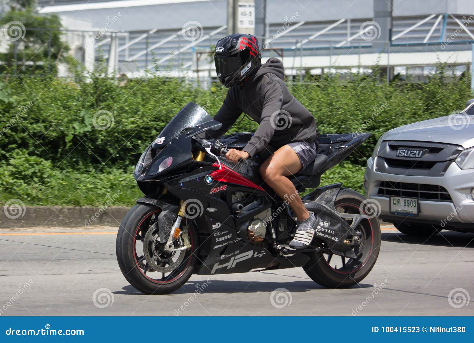 Private Bigbike BMW S1000 RR Motorcycle. Editorial Stock Photo - Image