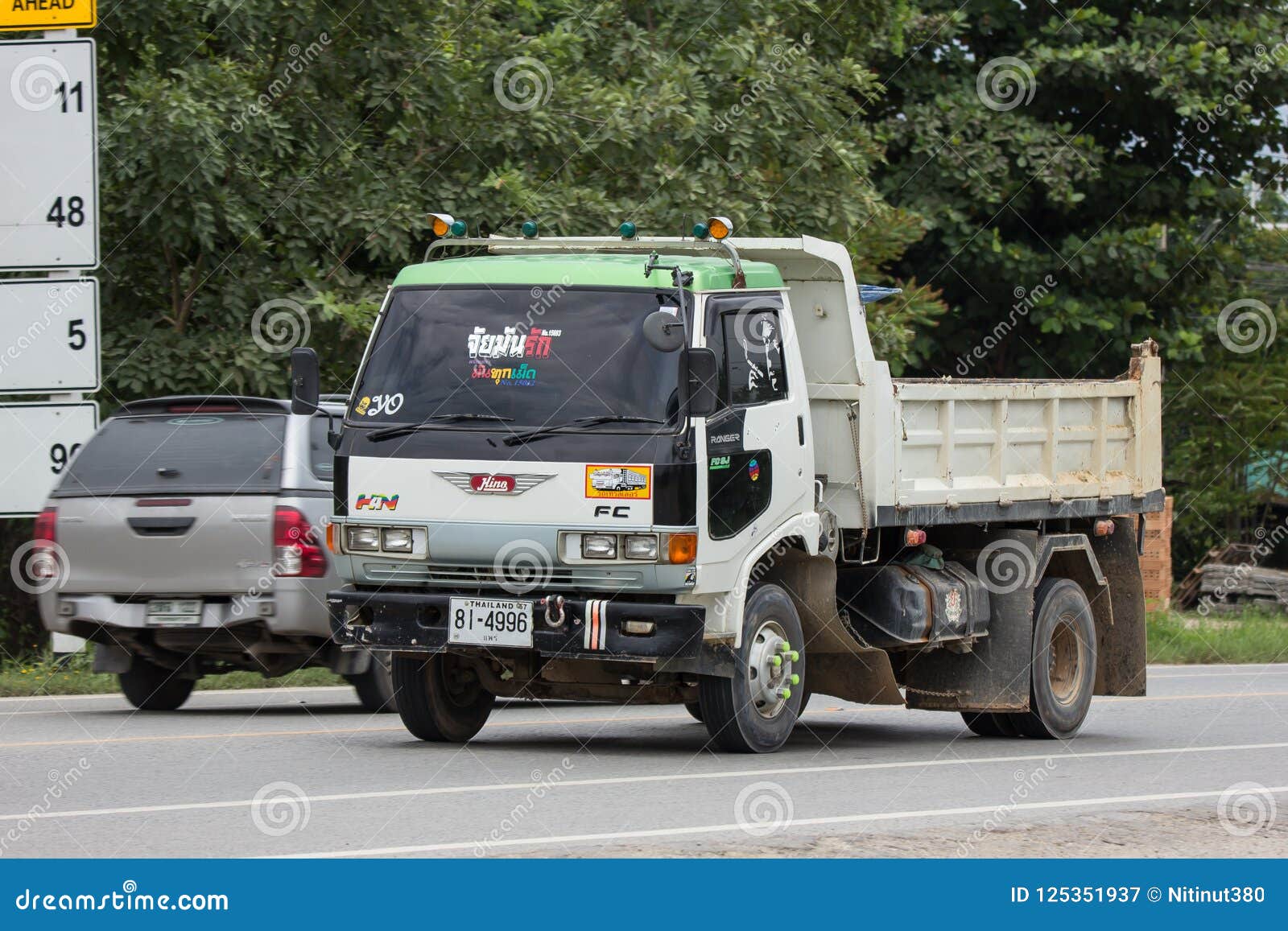 Private Hino Dump Truck  editorial photography Image of 