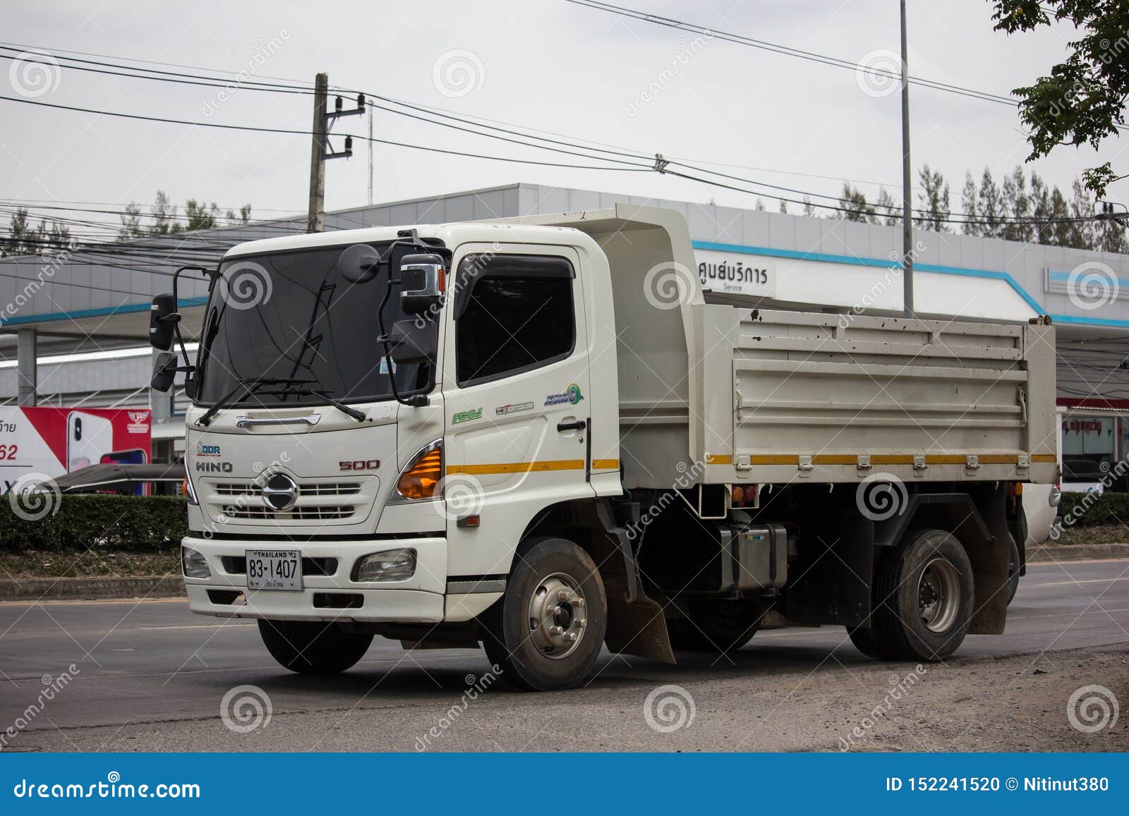 Private Hino Dump Truck  editorial image Image of sand 
