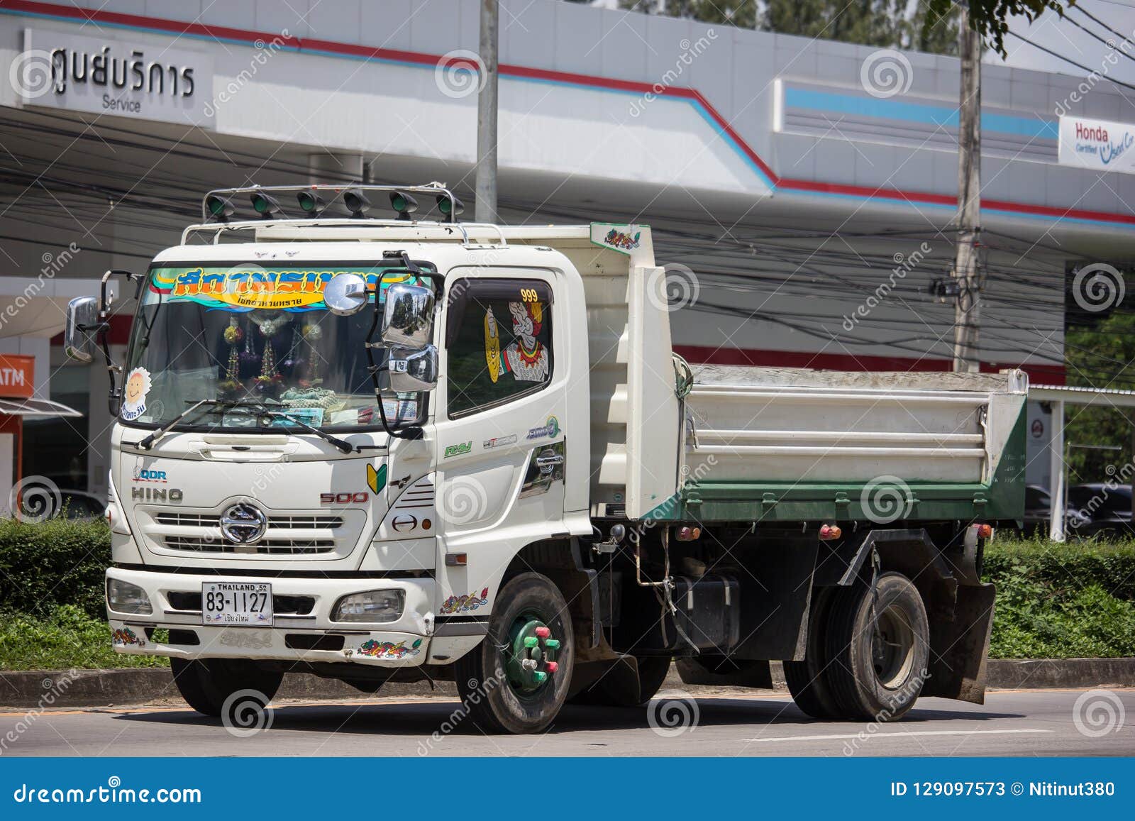 Private Hino Dump Truck  editorial stock photo Image of 