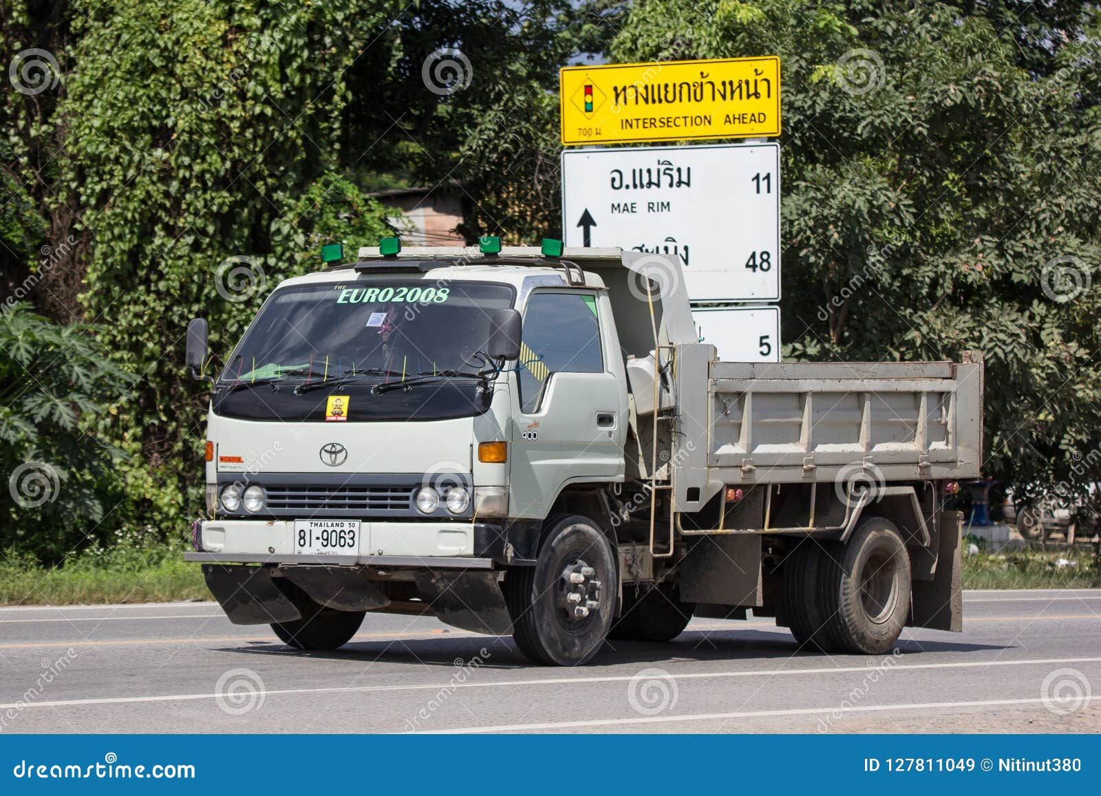 Private Toyota Dyna  Dump  Truck  Editorial Stock Image 