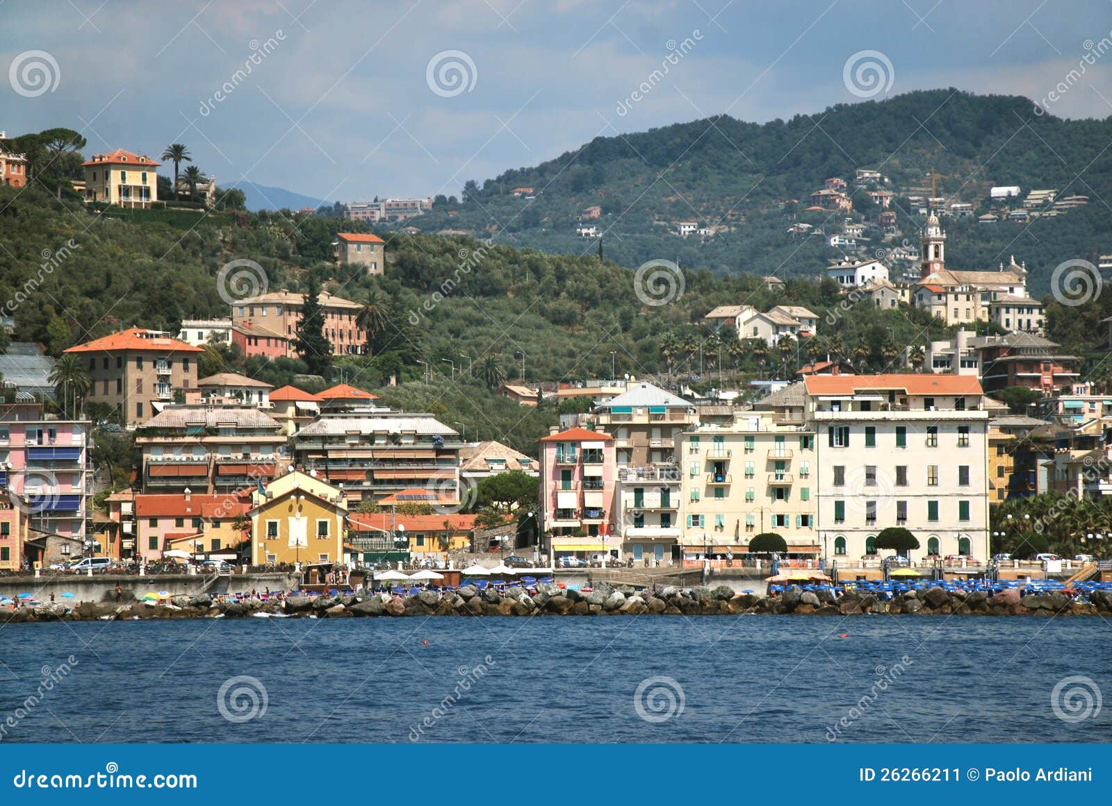 Chiavari stock image. Image of genua, restaurants, tourism 26266211