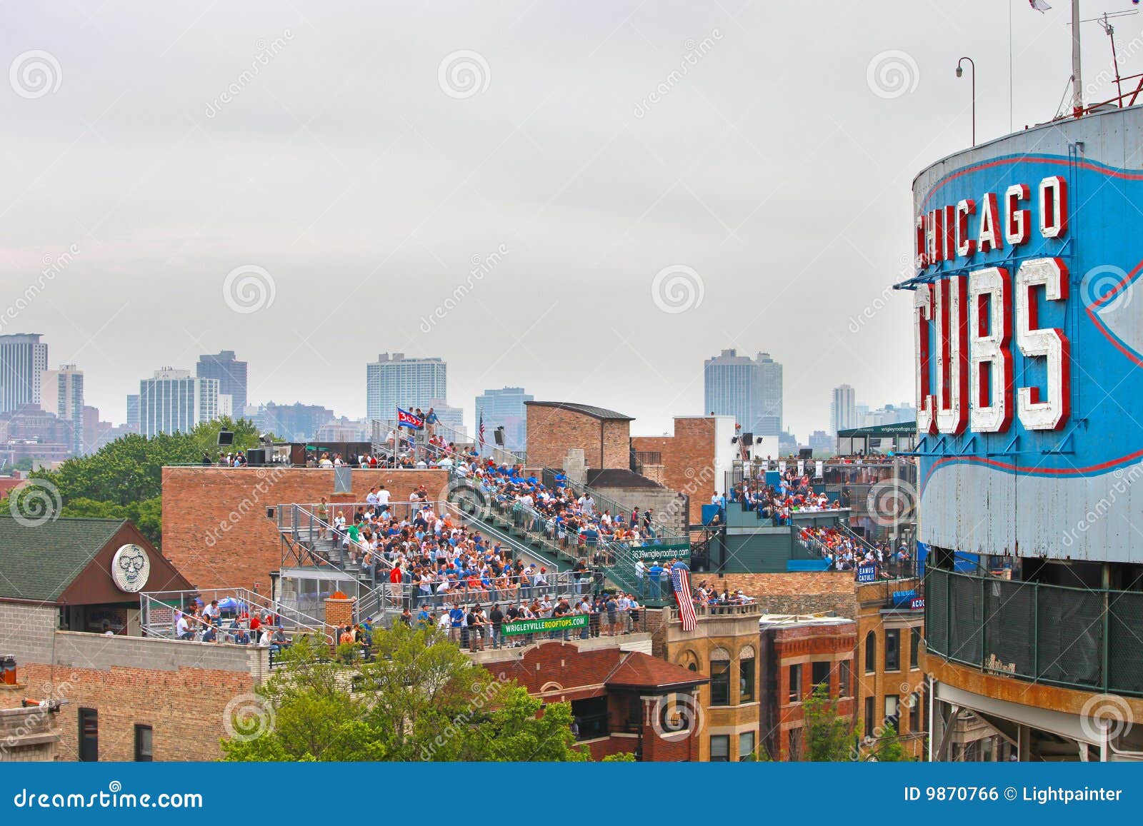 Chicago baseball editorial photo. Image of major, league 9870766