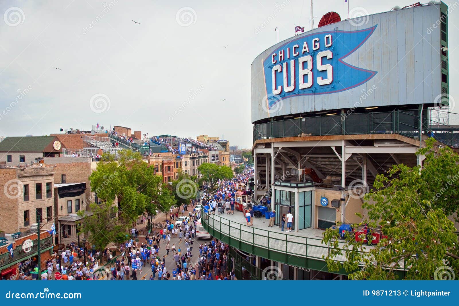Chicago baseball editorial stock photo. Image of chicago 9871213