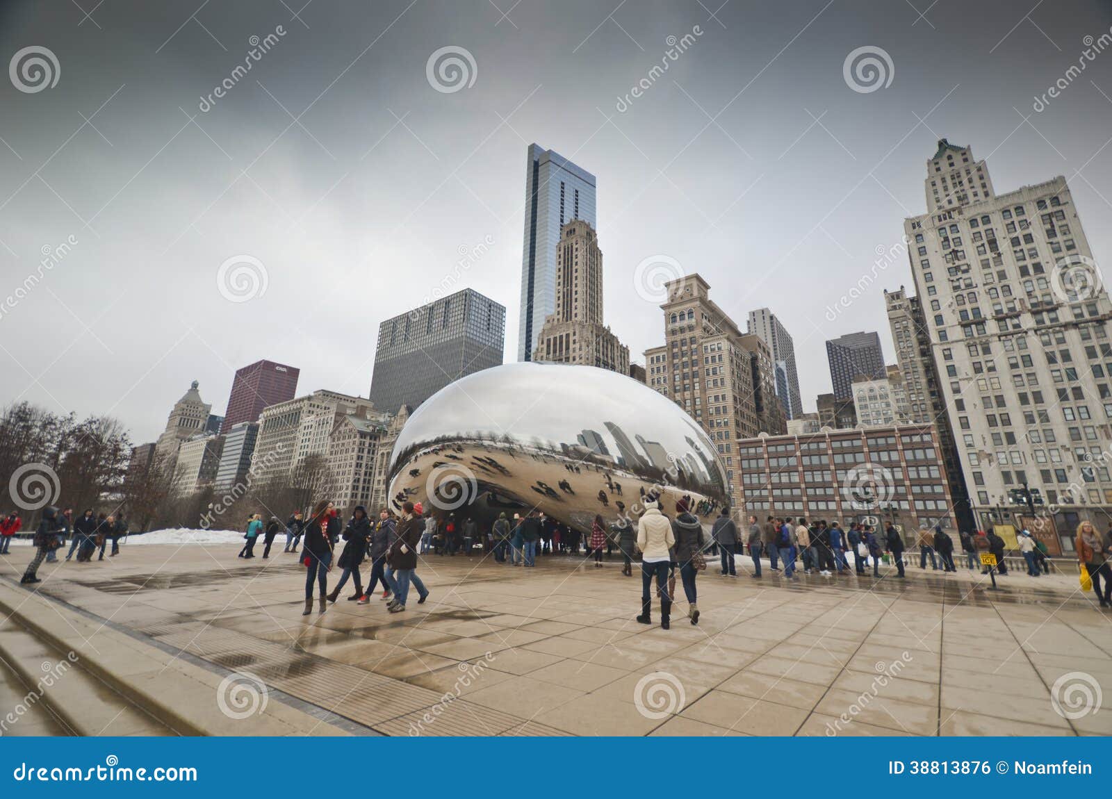 Chicago bean editorial photo. Image of buildings, sightseeing 38813876