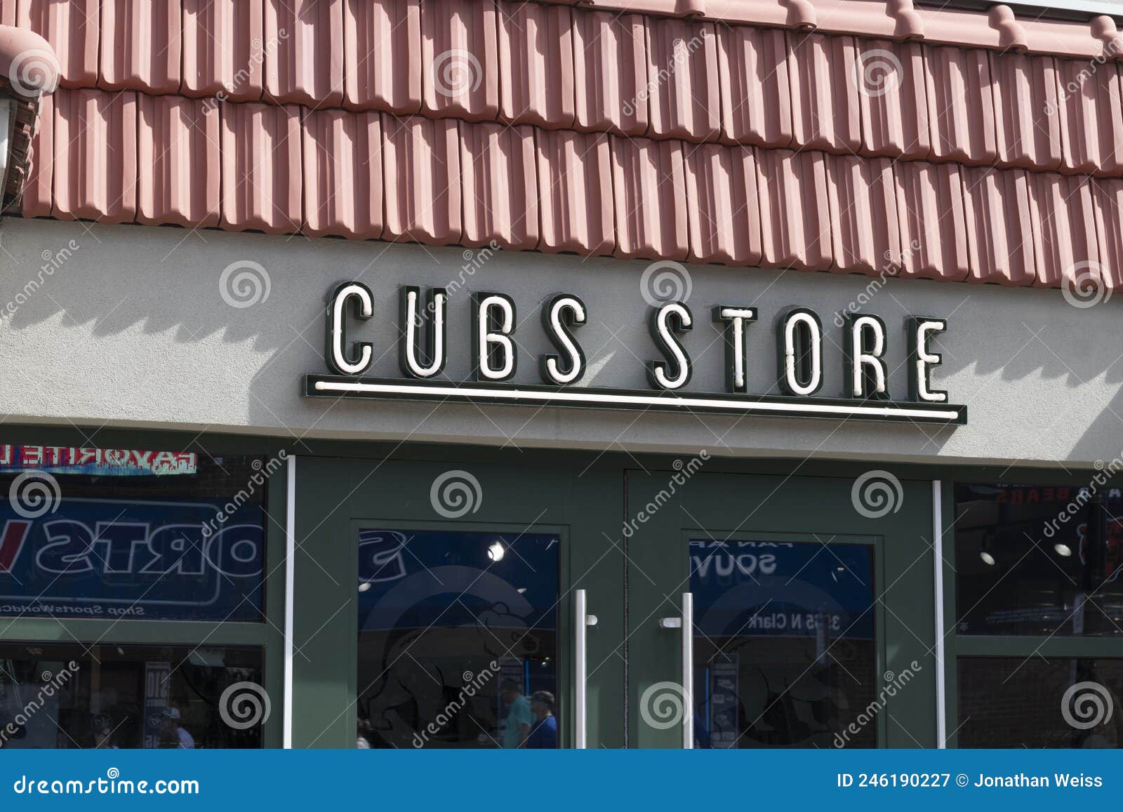 Chicago Cubs Store at Wrigley Field. Wrigley Field Has Been Home