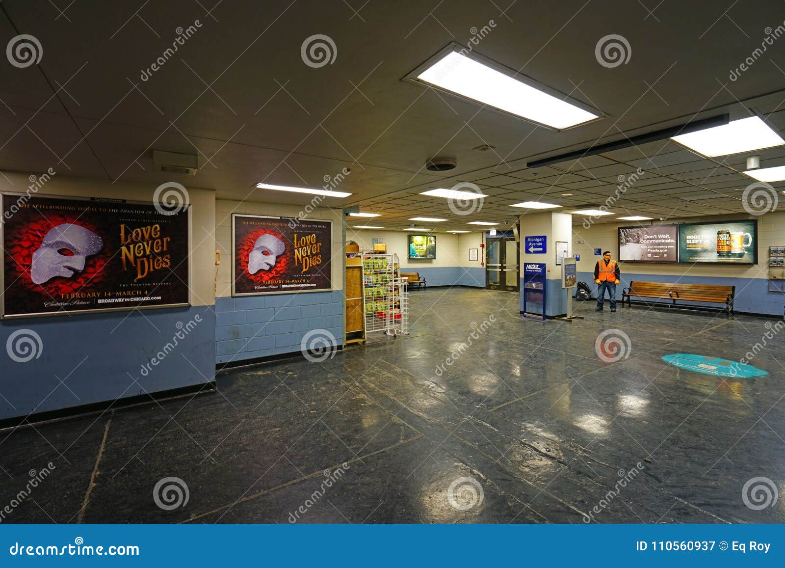 The China Pedway, an Underground Network of Tunnels in the Loop