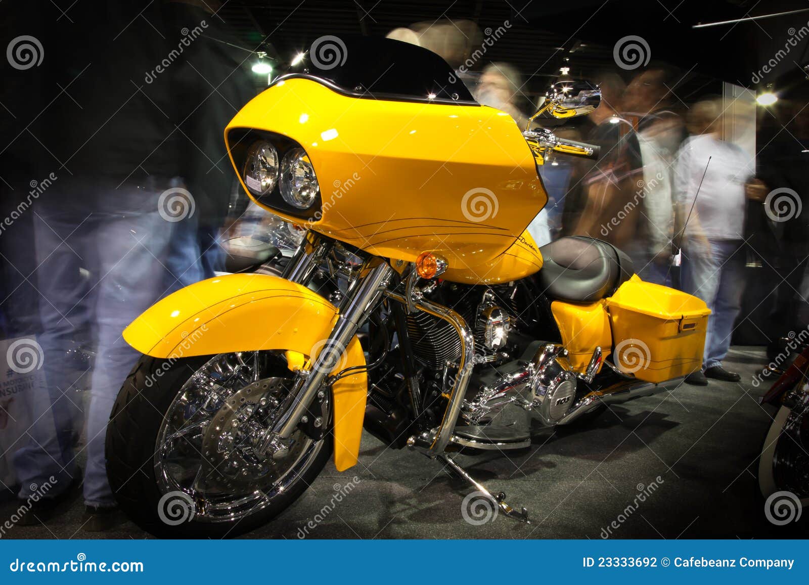 Chicago Motorcycle Show - Motion Blur Editorial Photography - Image of