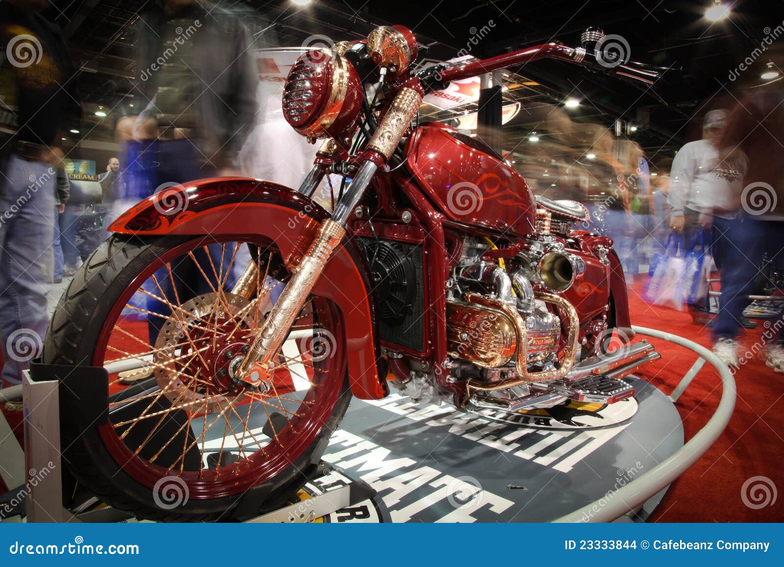 Chicago Motorcycle Show Motion Blur Editorial Stock Image Image of