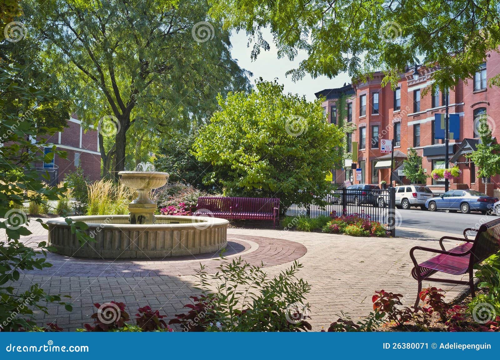 chicago neighborhood park, illinois