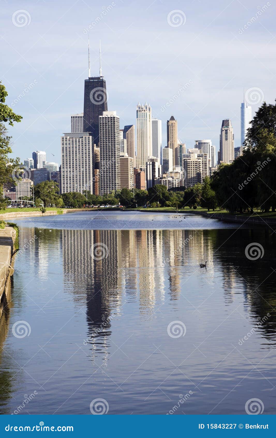 Chicago from the North Side Stock Image Image of lake, downtown 15843227