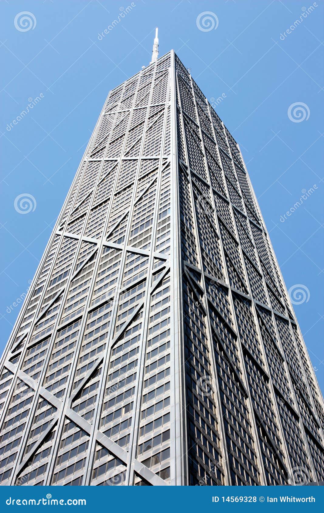 Chicago Skyscraper John Hancock Center Stock Photo Image of