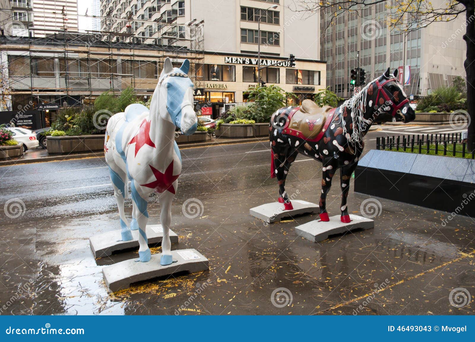 Chicago Street editorial stock photo. Image of horizontal 46493043