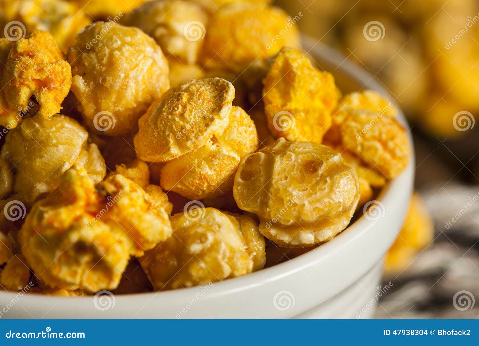 Chicago Style Caramel and Cheese Popcorn Stock Photo Image of tasty