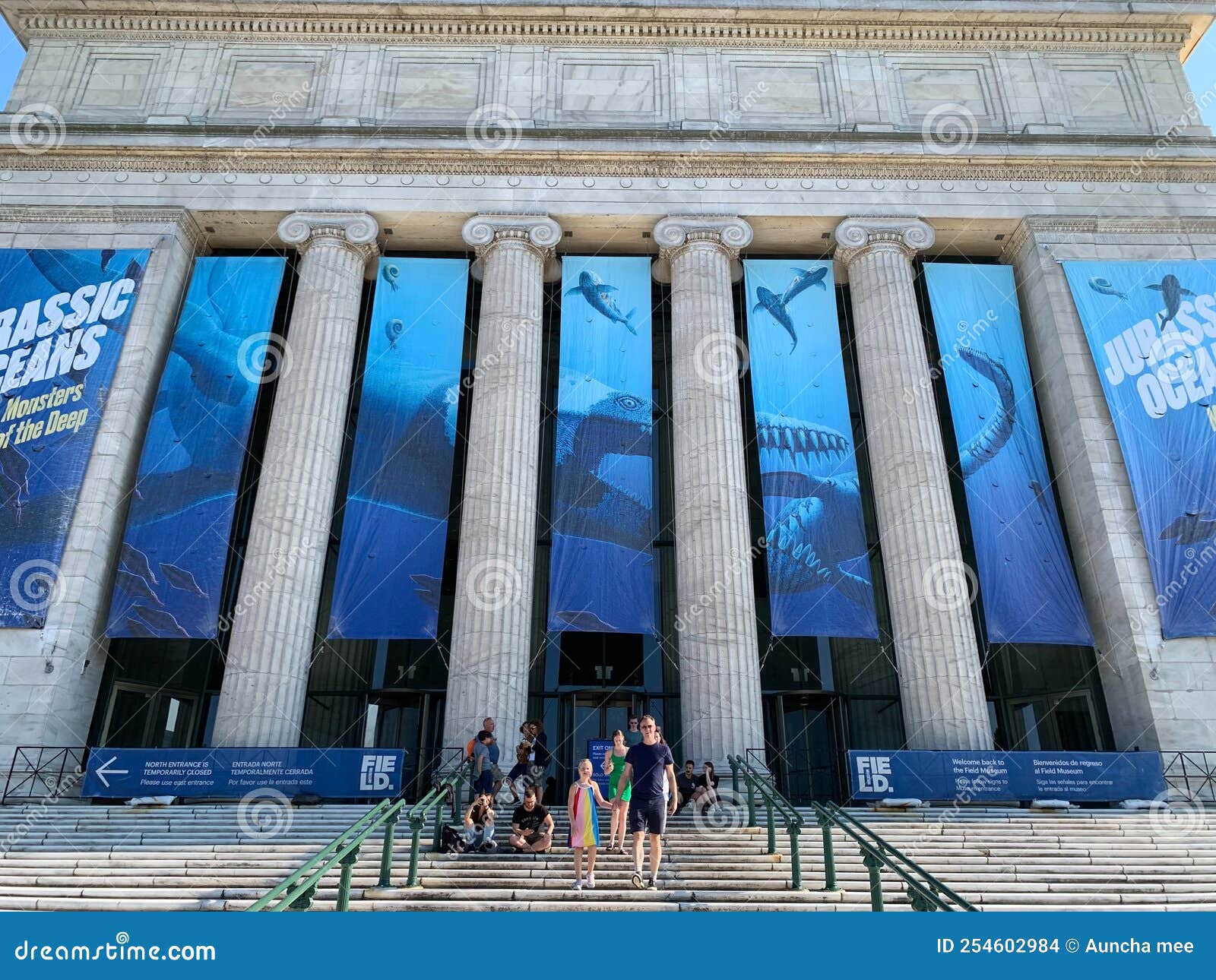 Chicago,USA ; August 24,2022 the Main Hall of the Field Museum with