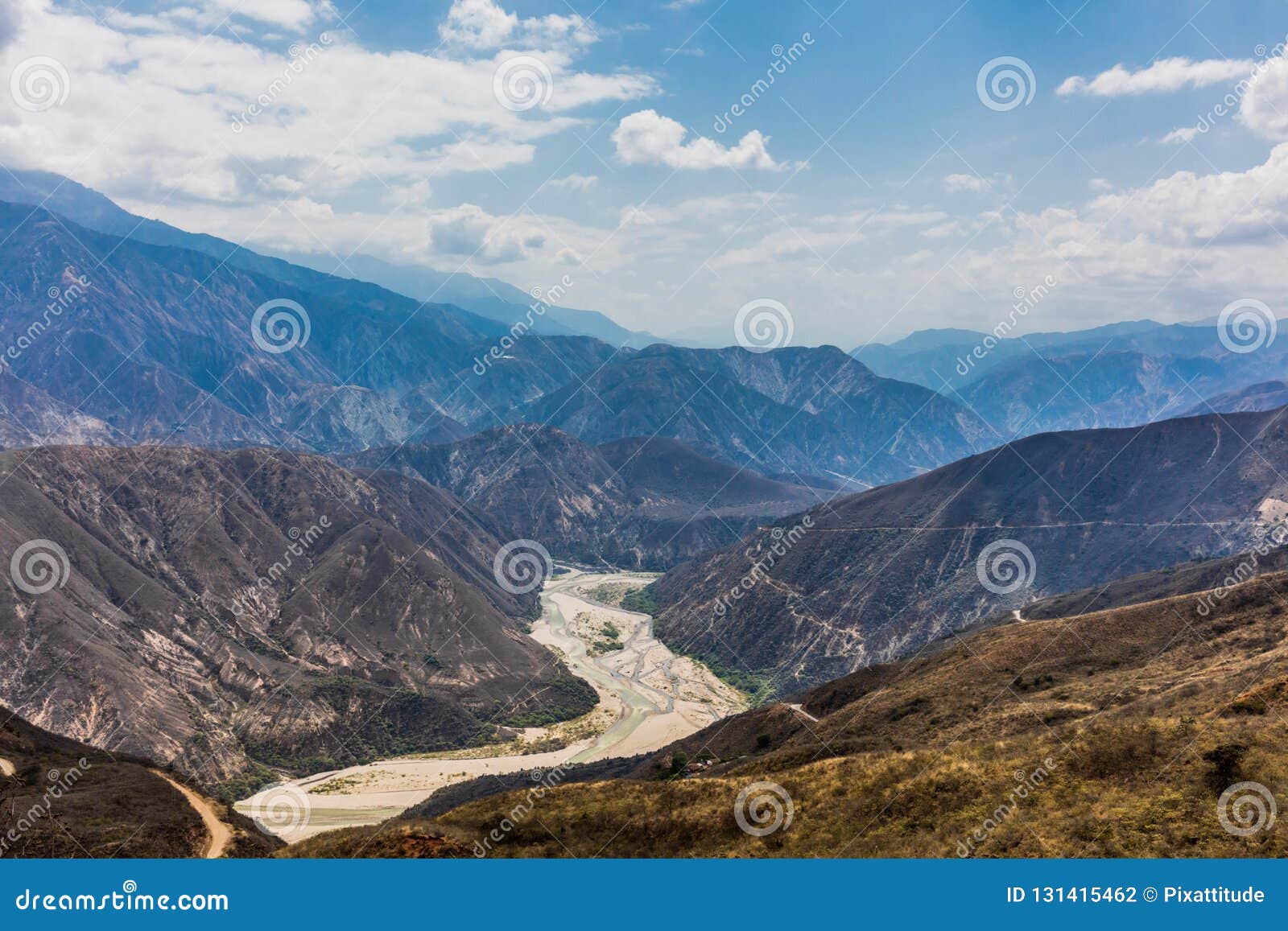 chicamocha canyon mesa de los santos santander colombia