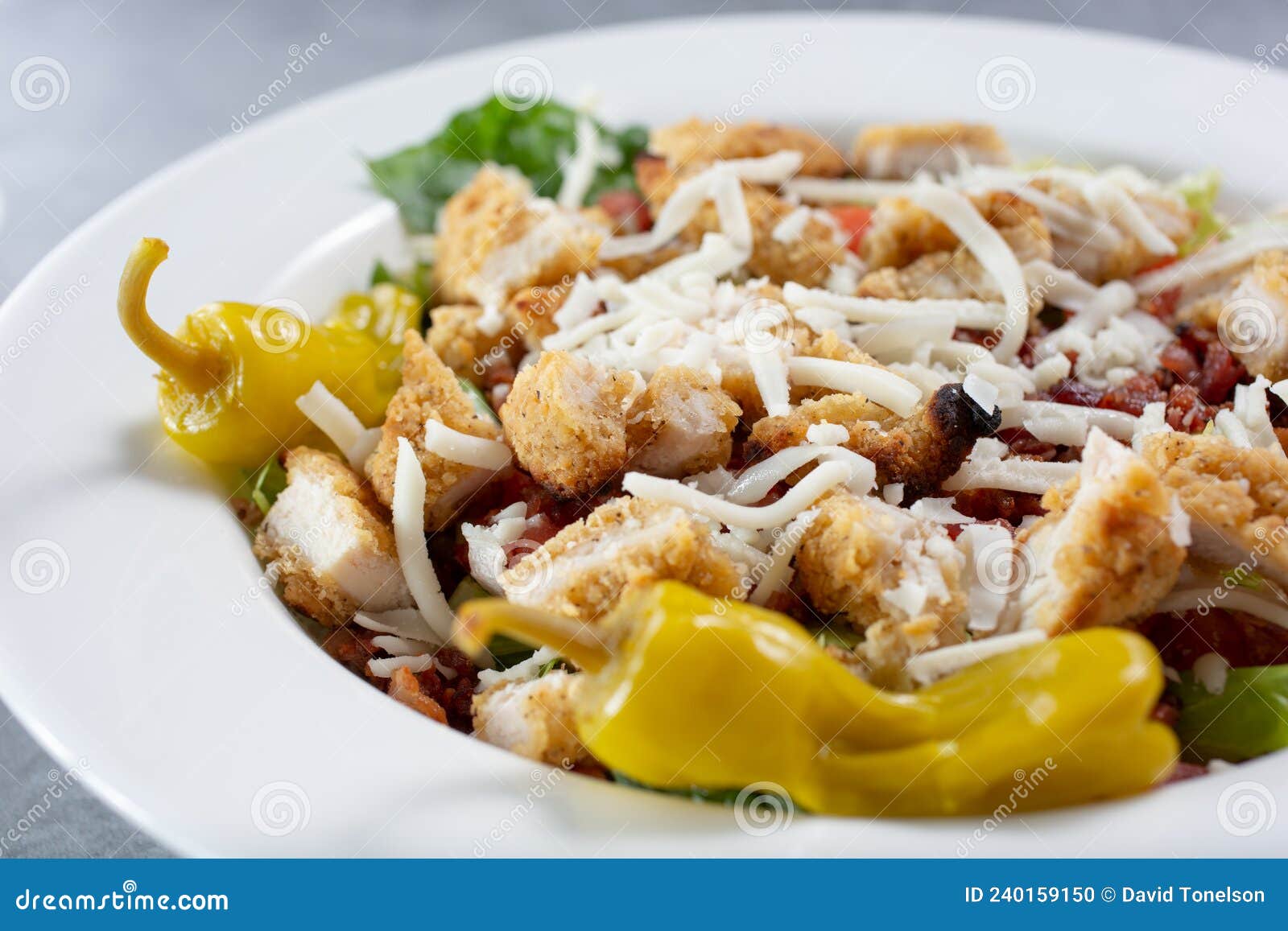 Chicken antipasto salad stock photo. Image of product 240159150
