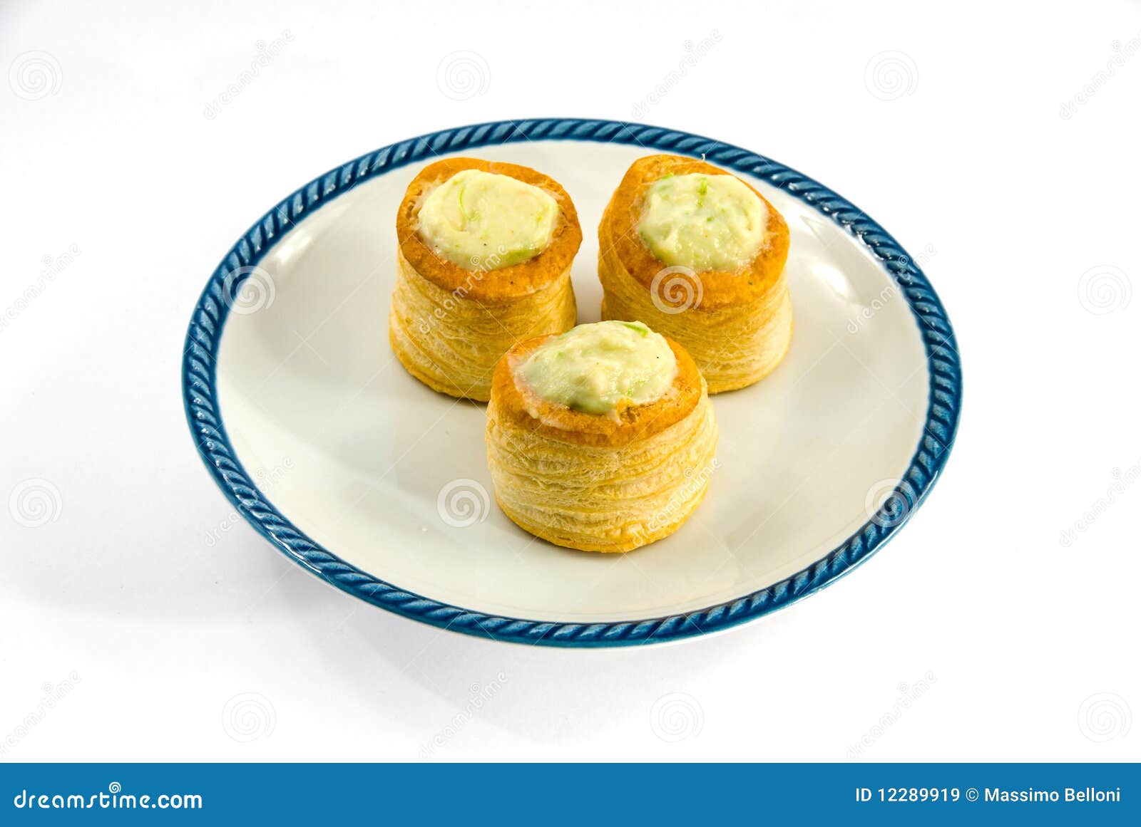 Chicken and Asparagus Volauvent Stock Image Image of fresh, french