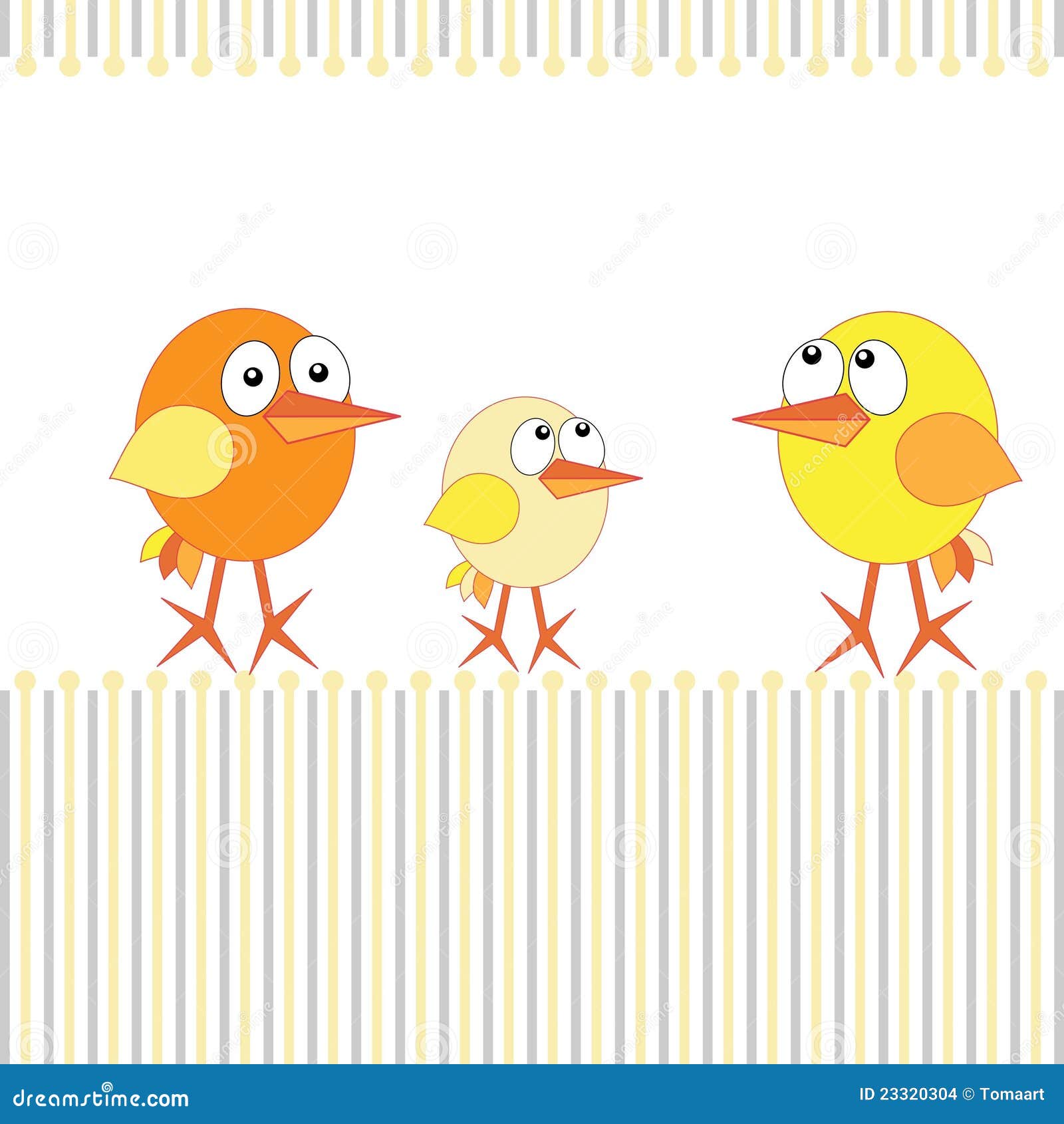 Chicken banner stock vector. Illustration of bird, circle - 23320304