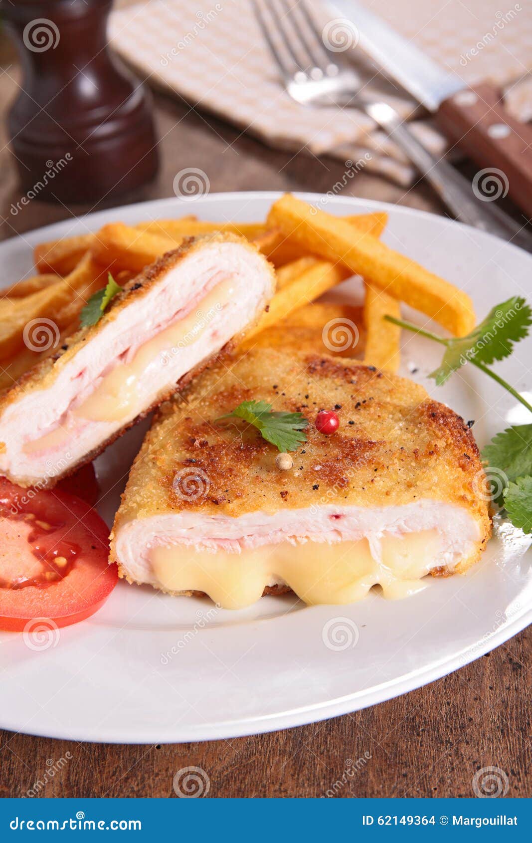 Chicken breast with cheese stock photo. Image of cheese 62149364