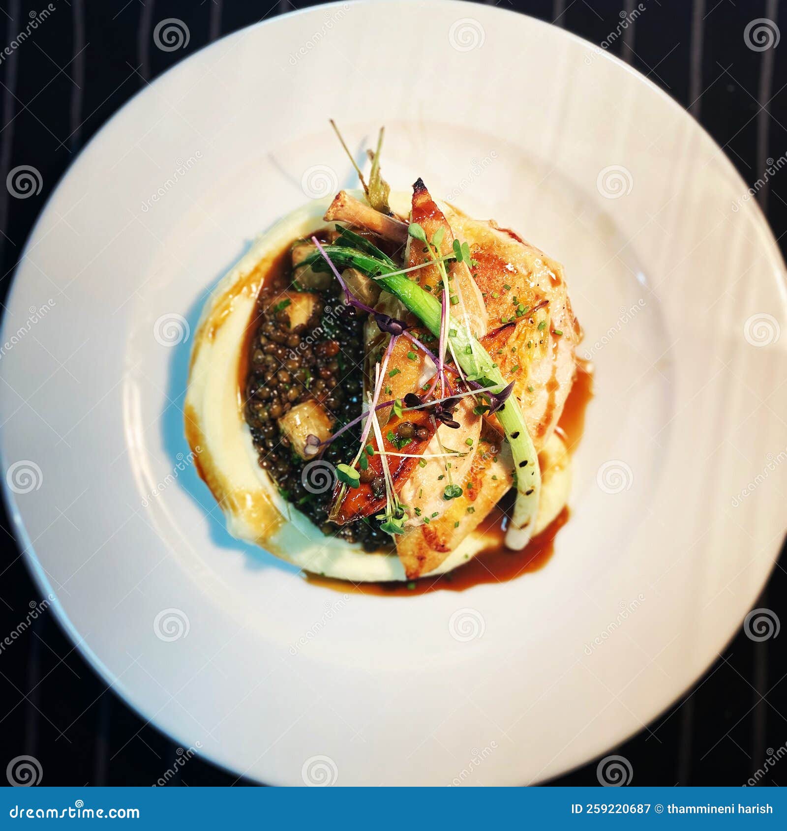 Chicken Breast with Mash Potatoes Stock Image Image of healthy, clean 259220687