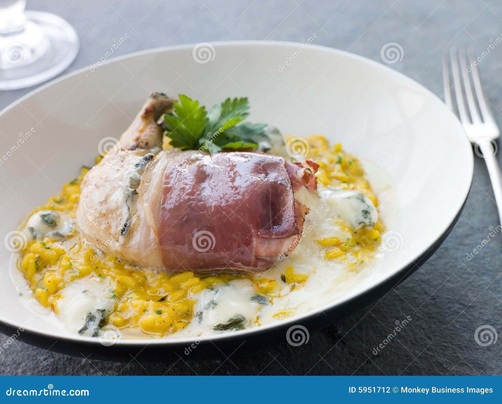 Chicken Breast Wrapped in Parma Ham Stock Photo Image of cooking