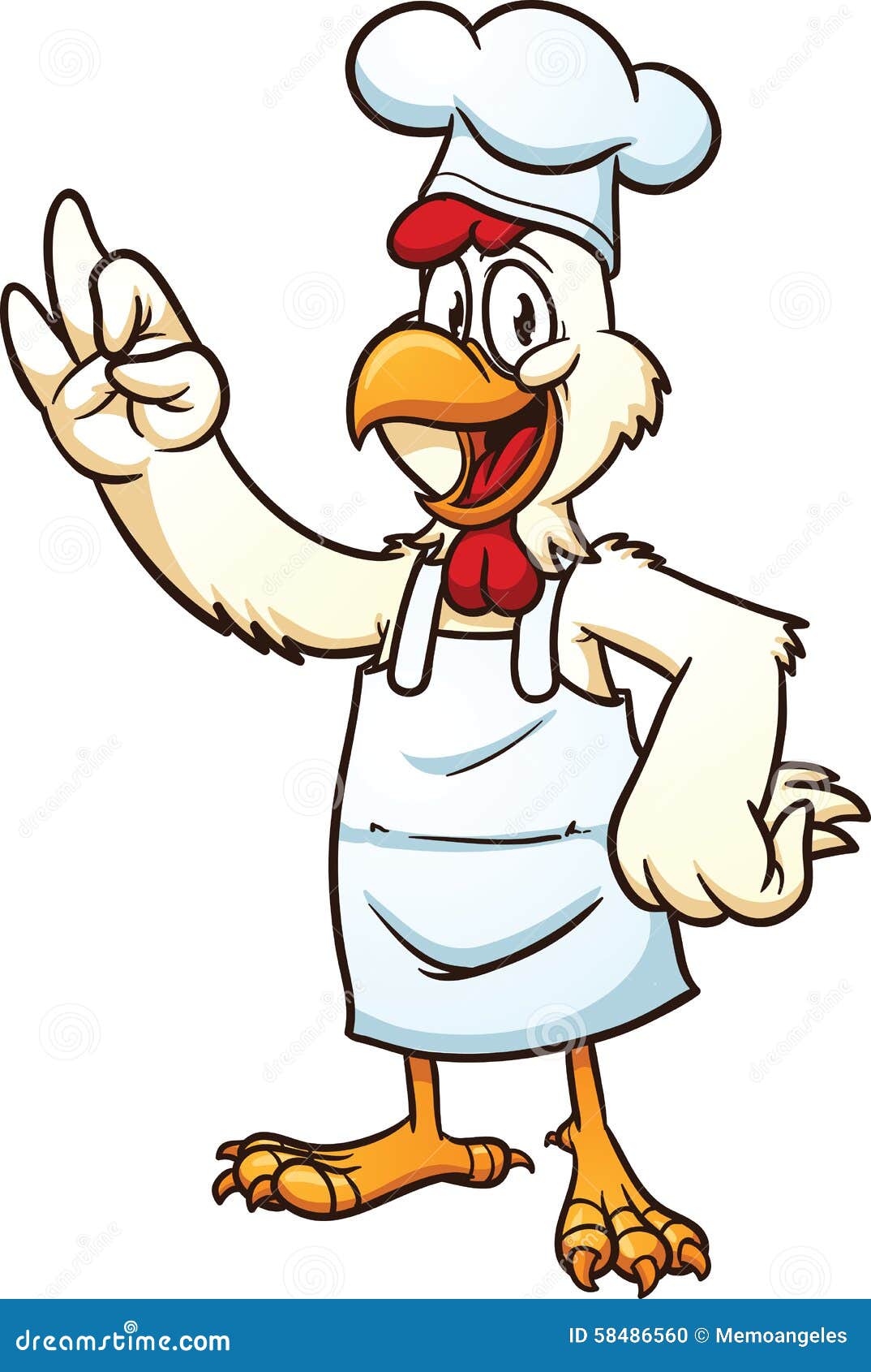 chicken chef clipart - photo #1