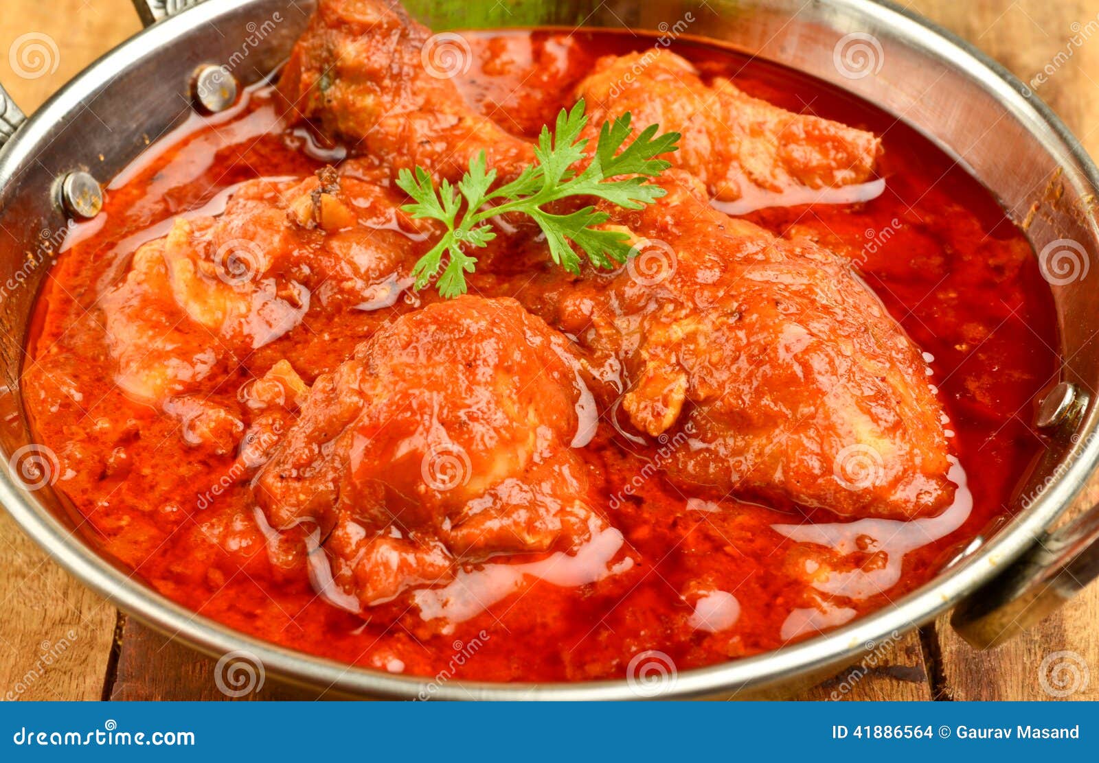 Chicken Curry stock photo. Image of bread, biryani, chicken - 41886564
