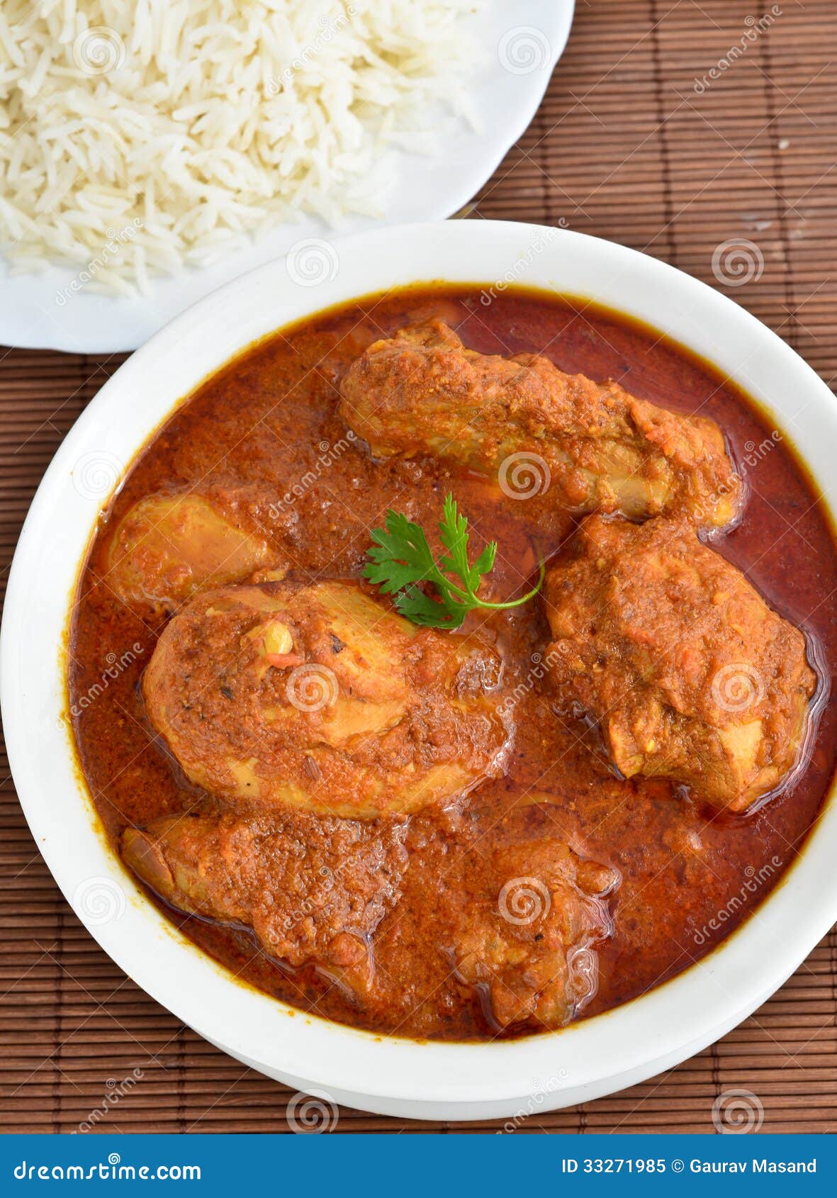 Chicken Curry stock image. Image of cuisine, flat, biryani - 33271985