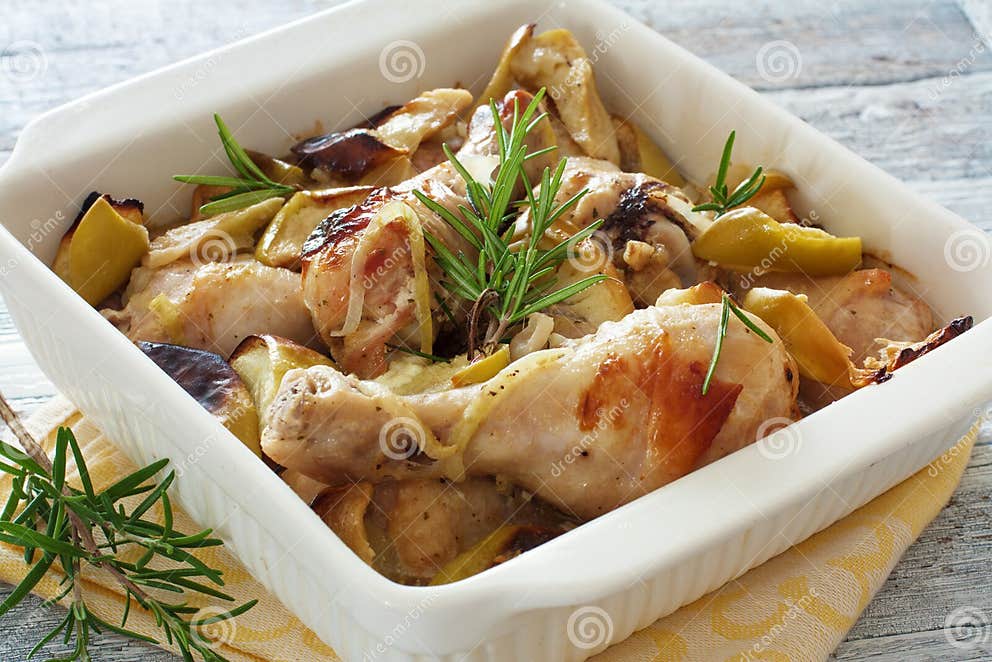 Chicken Drumsticks Cooked in the Oven Stock Image Image of cooking