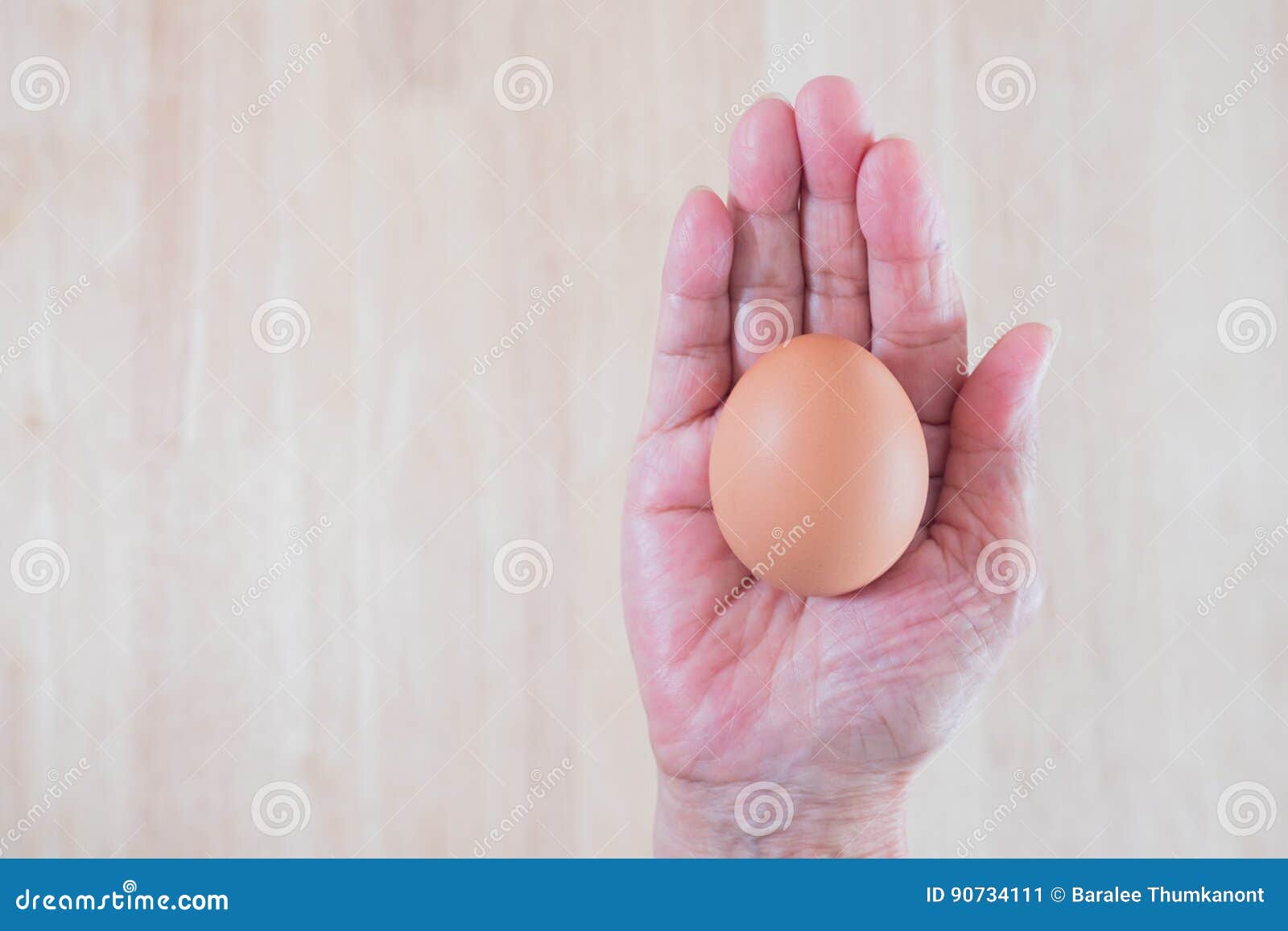 The Chicken Egg and Rabbit in the Basket. Easter Time, Happy Time Stock