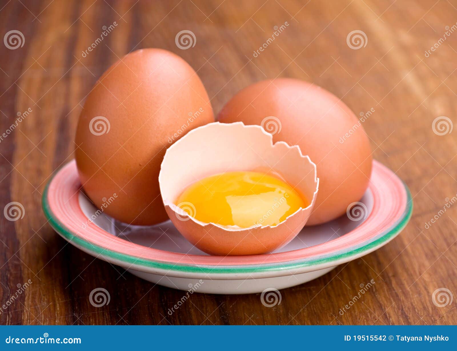 chicken egg and yolk