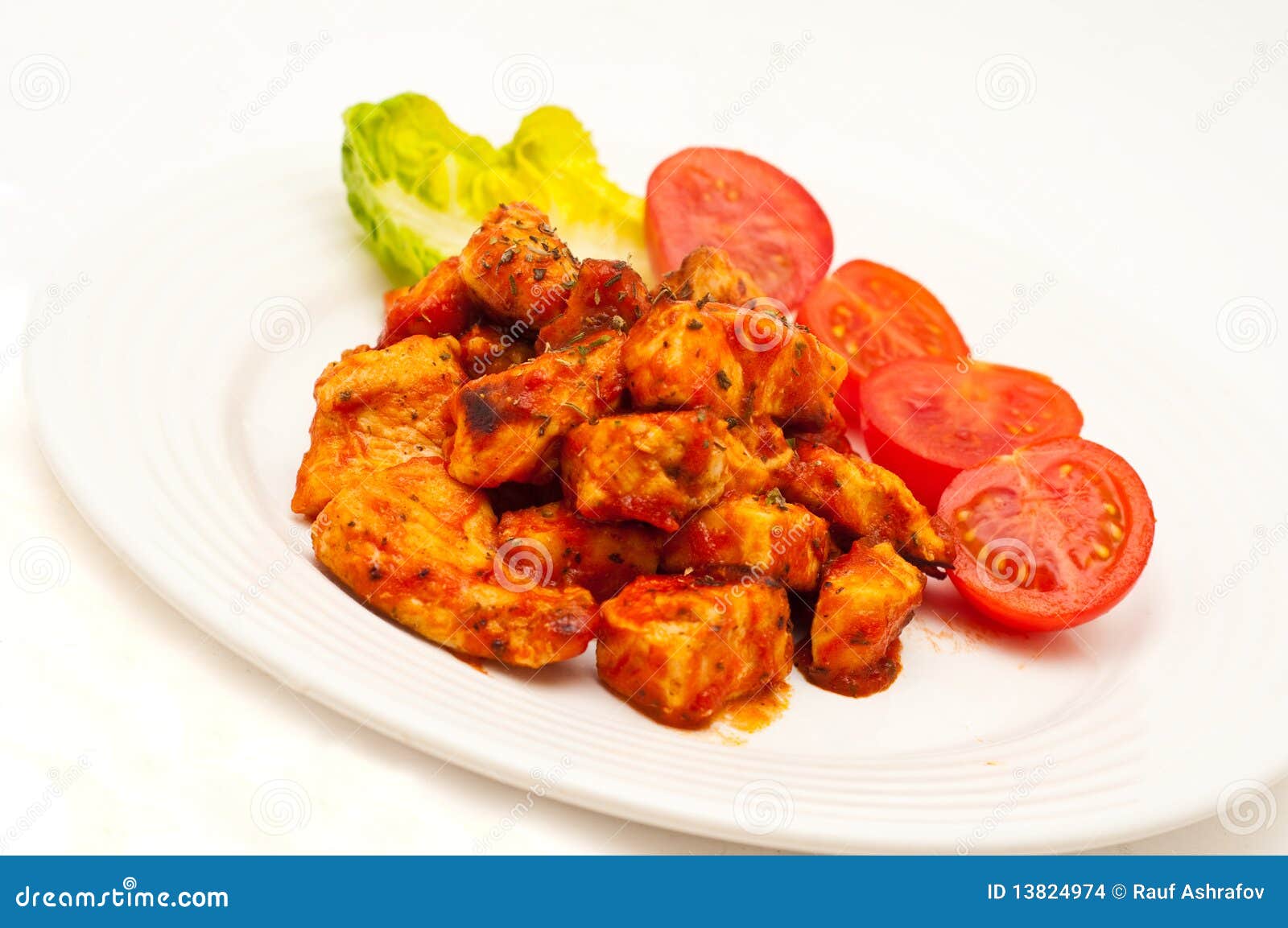 Photo Fried chicken recipe in tomato sauce in Semarang