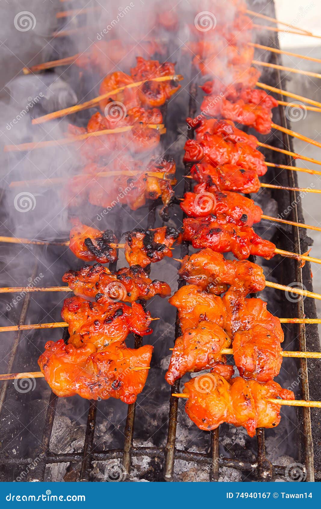 Chicken grill stock image. Image of food, meat, brown 74940167