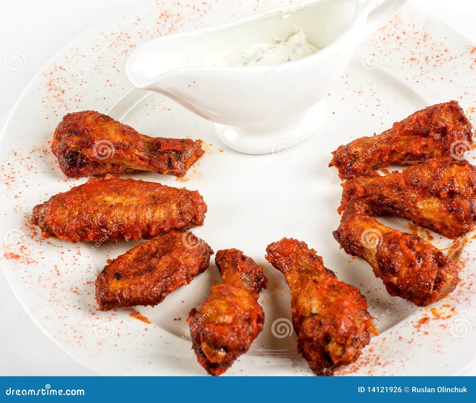 Chicken grilled wings stock photo. Image of fattening 14121926