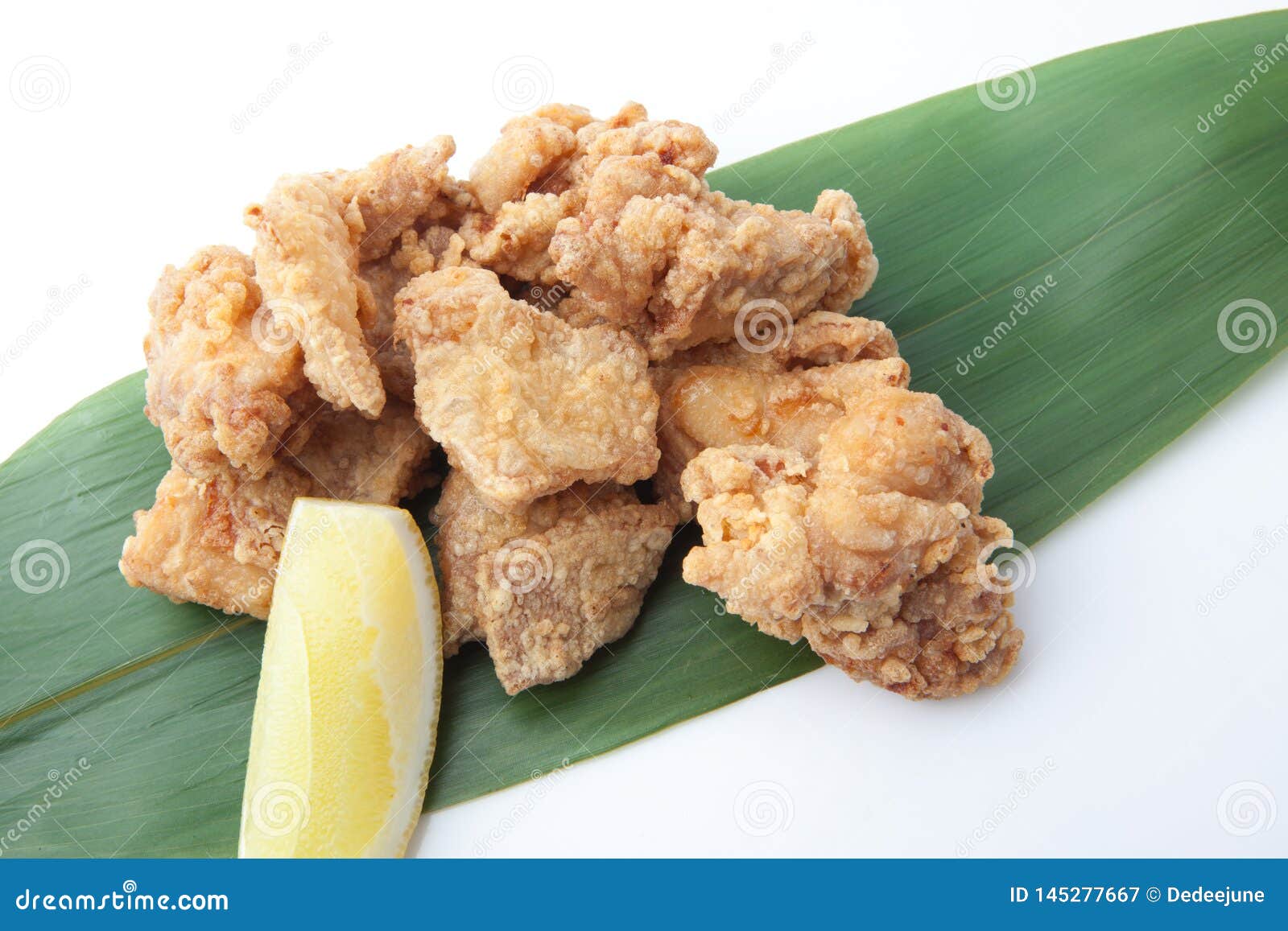 Chicken Karaage, Japanese Deepfried Chicken, Japanese Food Stock Image