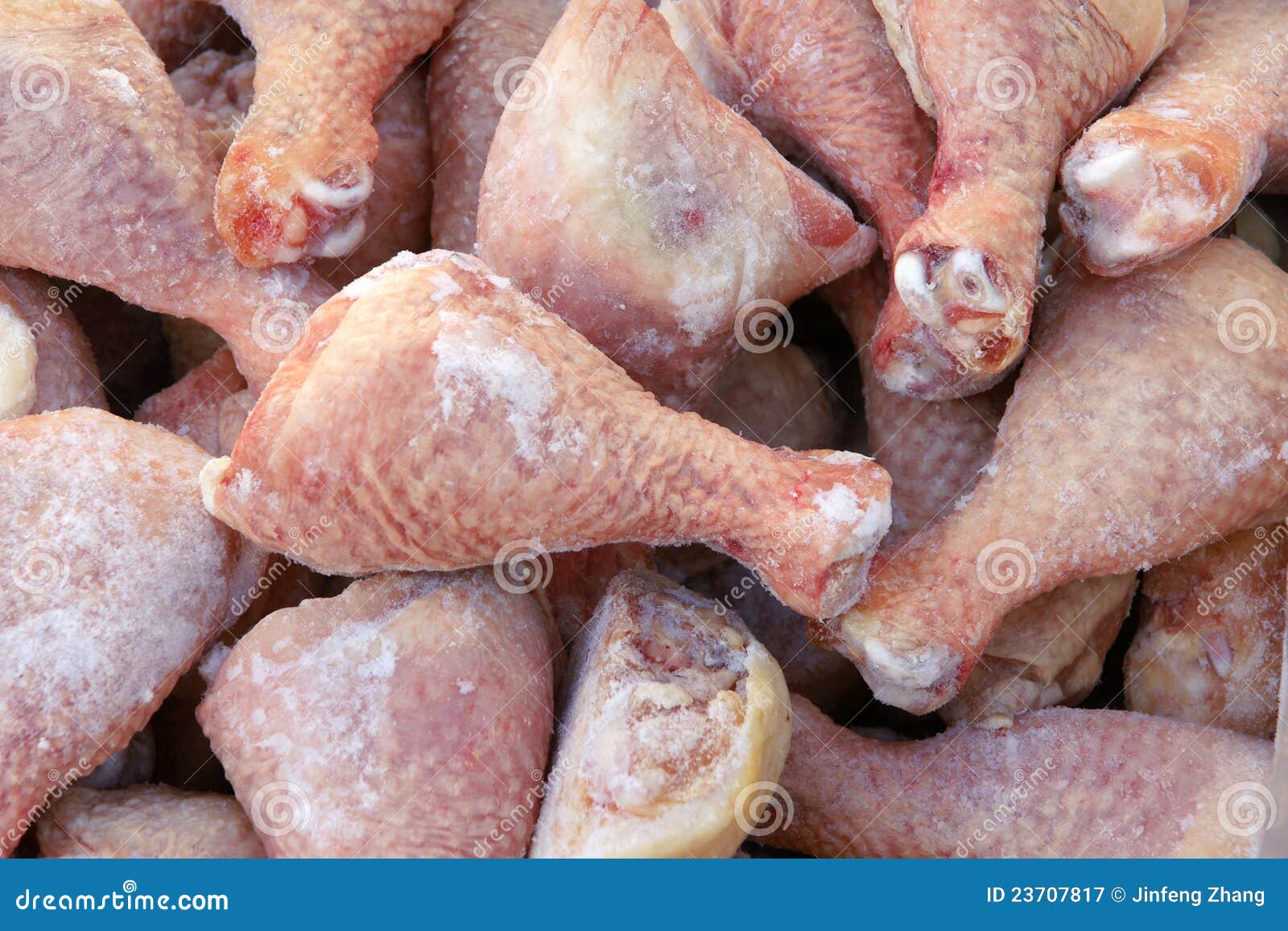Chicken legs stock image. Image of frostbound, macro 23707817