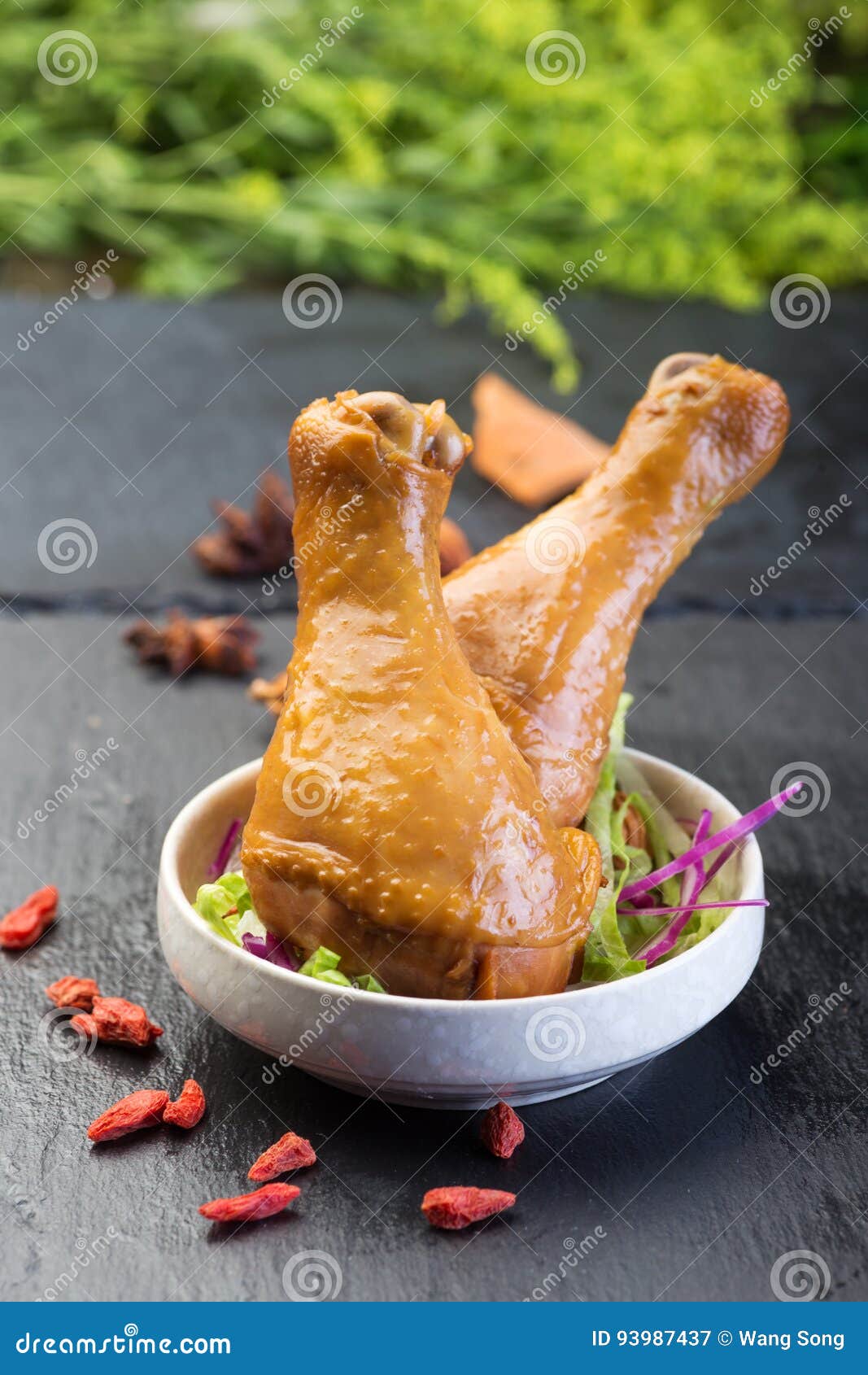 Chicken legs stock image. Image of nutrition, tasty, dining - 93987437