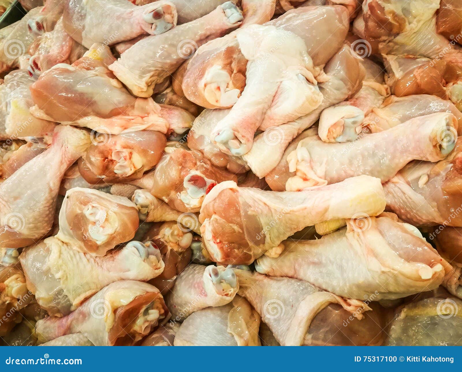 Chicken Meat from the Market Stock Photo Image of chicken, close