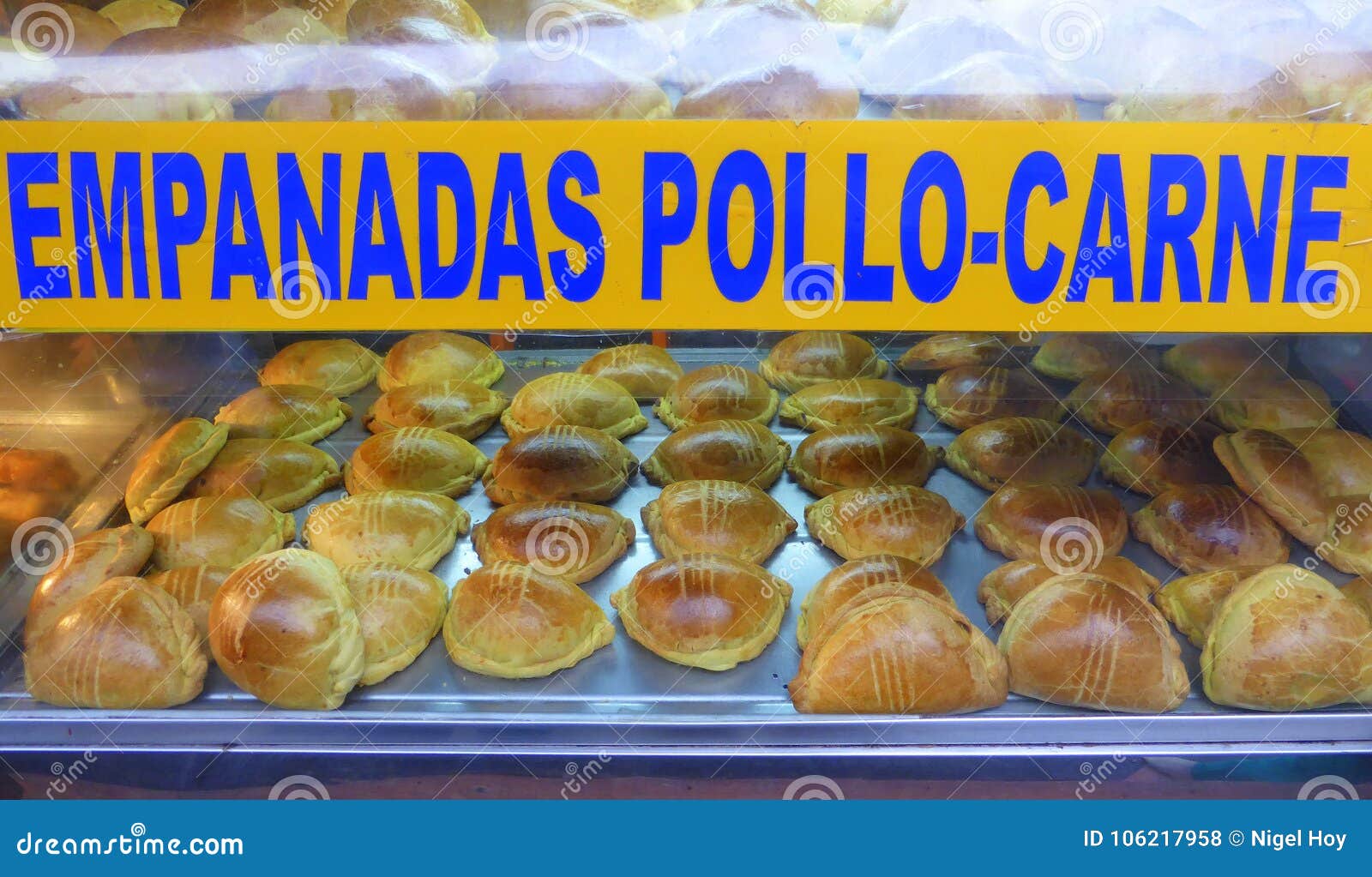 Chicken Meat Pies In Cabinet Stock Photo Image Of Pastry Pasty