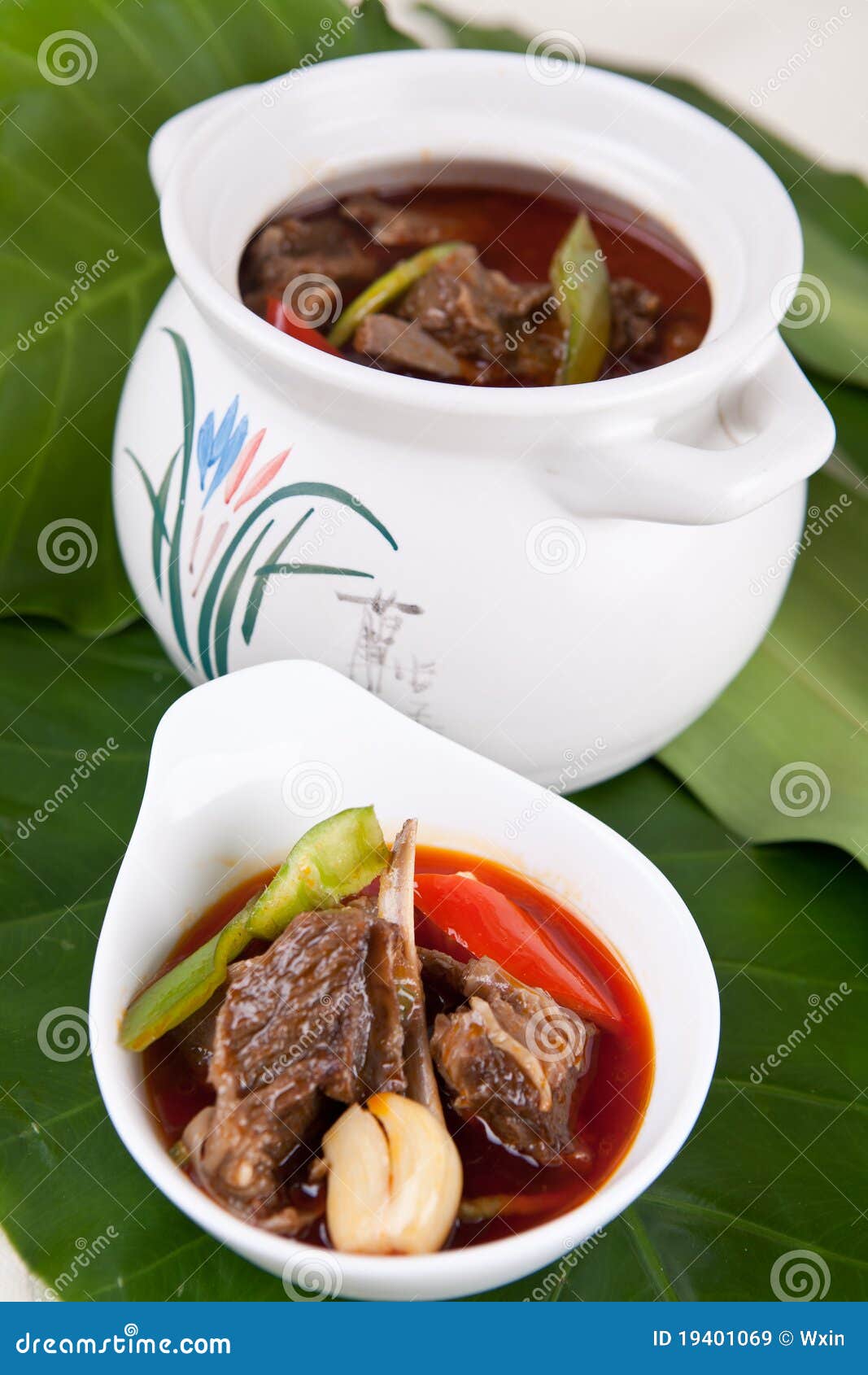 Chicken meat and soup stock image. Image of nutrition - 19401069