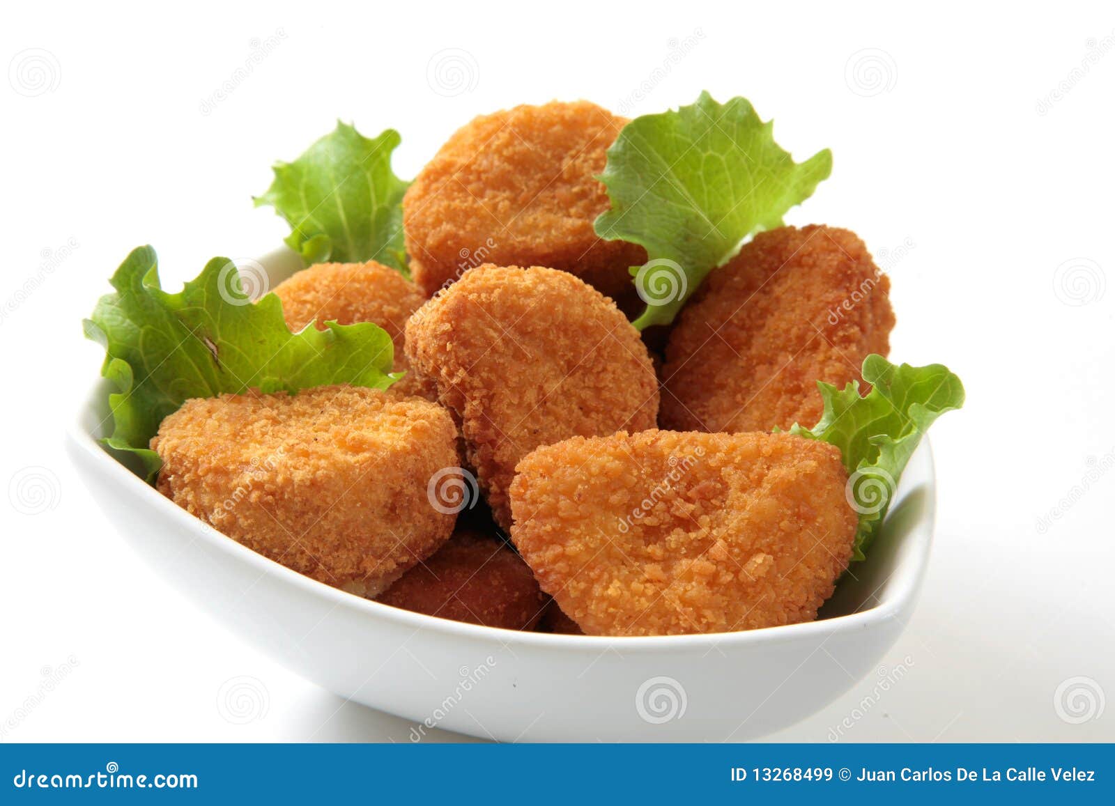 Chicken nuggets dinner stock image. Image of meat, lettuce 13268499