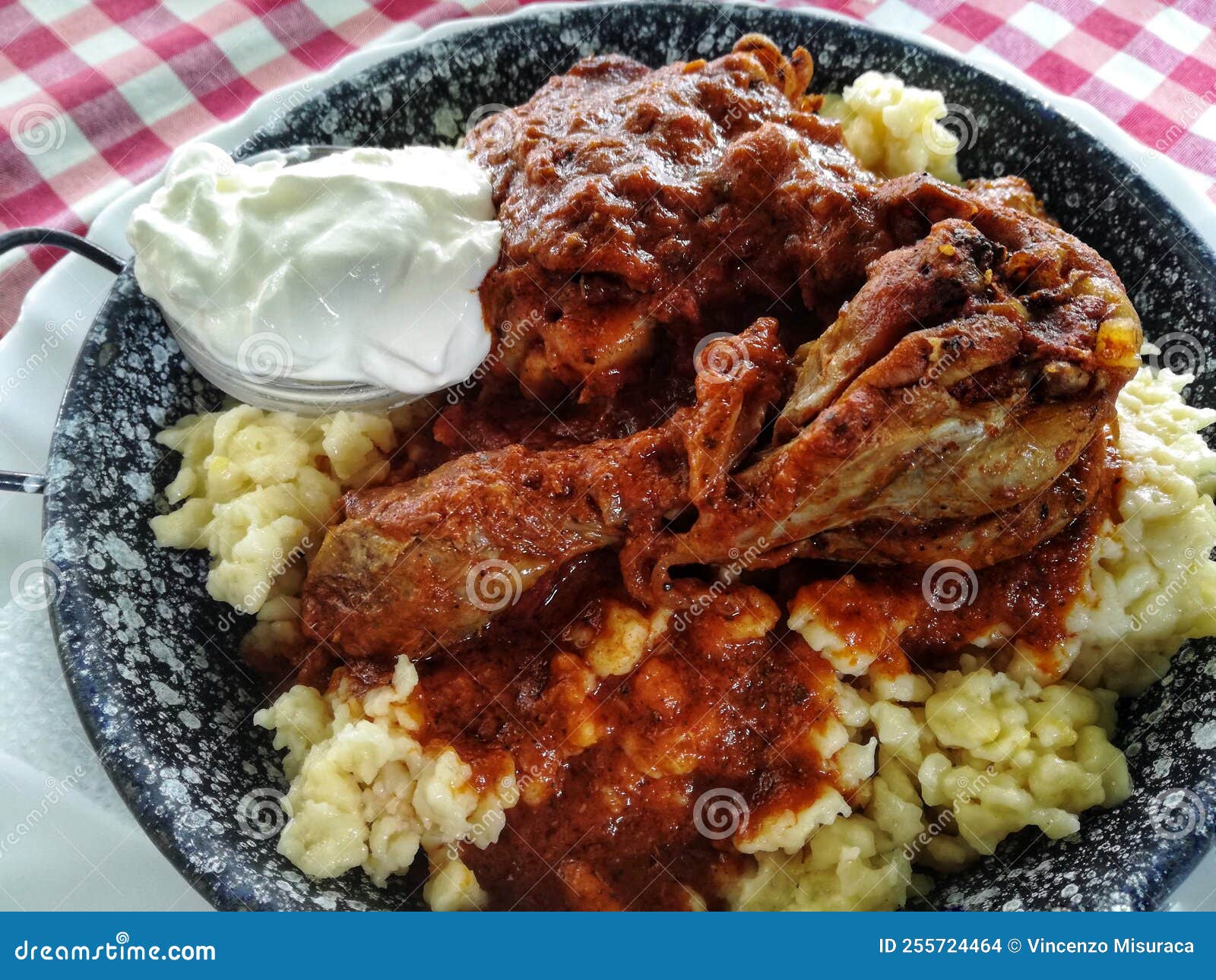 Chicken Paprikas in Budapest Stock Photo Image of budapest, chicken