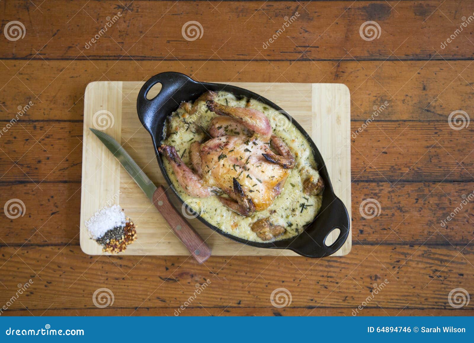 Chicken Pot Pie stock photo. Image of rustic, seasoned 64894746