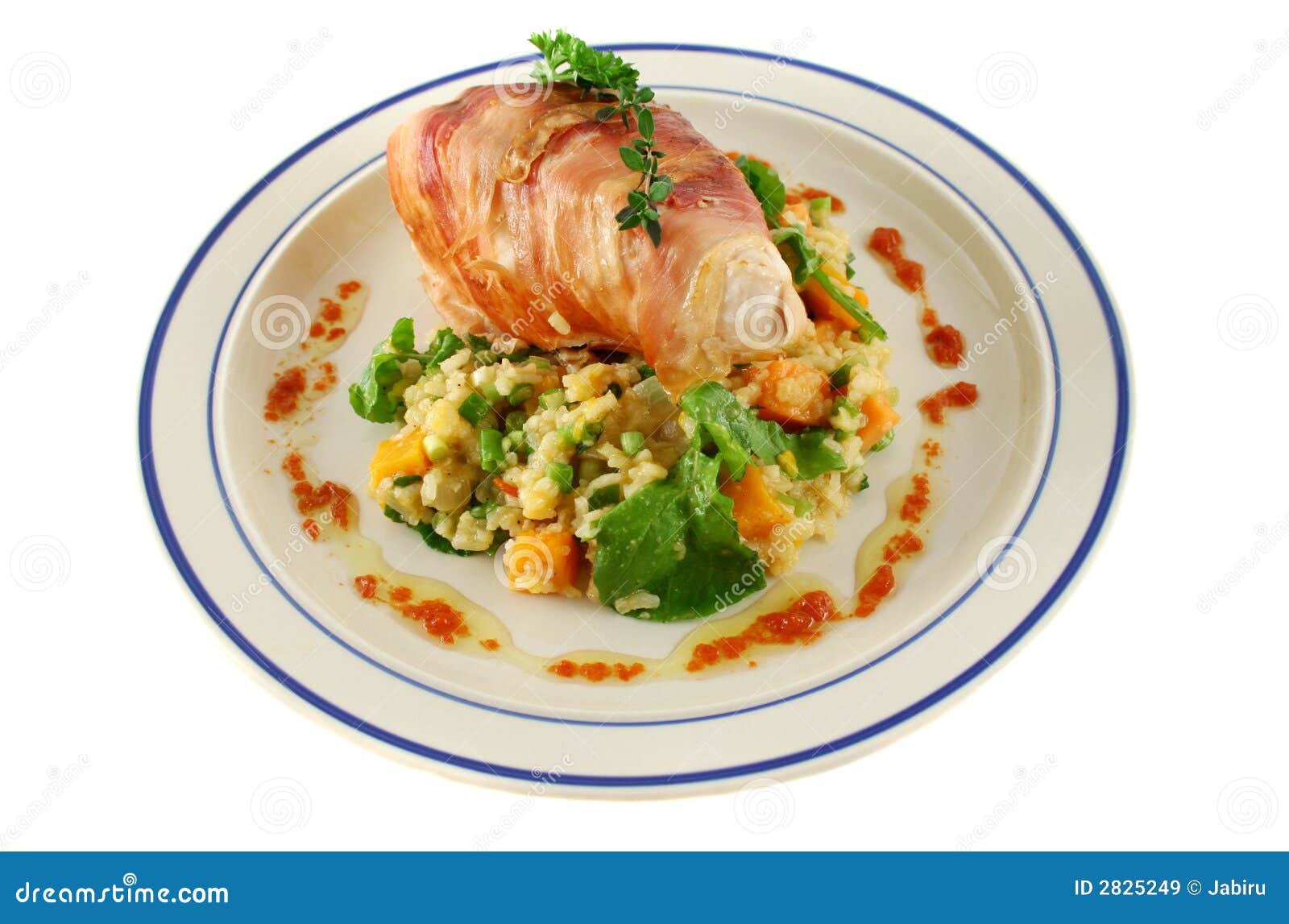 Chicken Prosciutto 1 stock image. Image of lettuce, nourishing 2825249