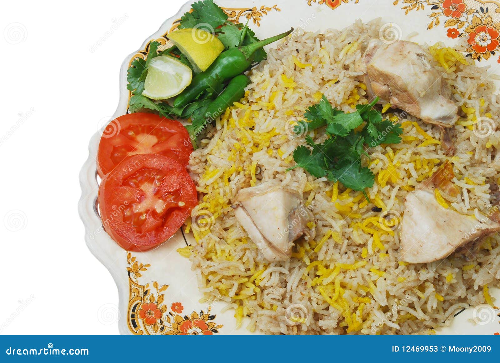 Chicken rice stock image. Image of fresh, classic, healthy 12469953