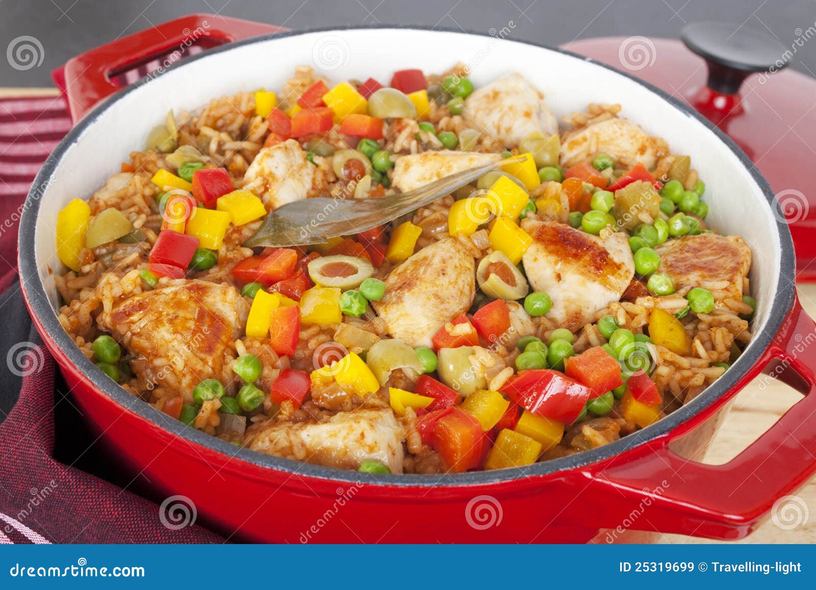 chicken with rice arroz con pollo