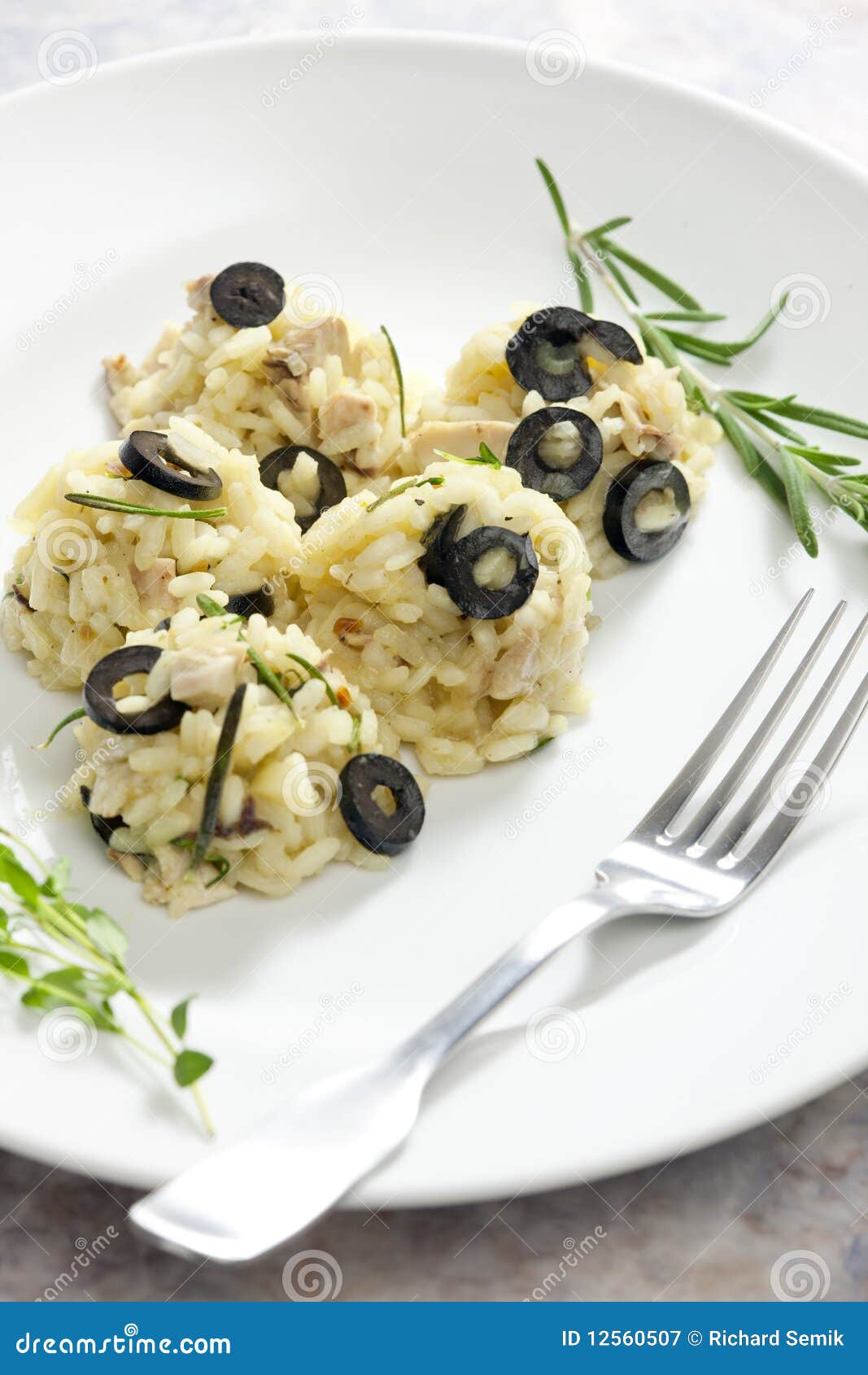 Chicken risotto stock image. Image of nutrition, meat 12560507